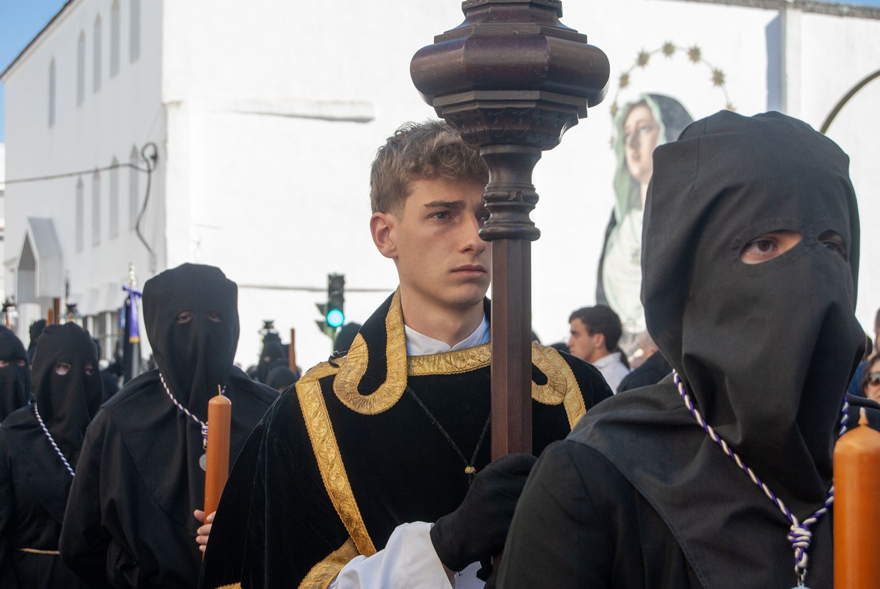 Hermandad de Amor y Sacrificio este Lunes Santo en Jerez.