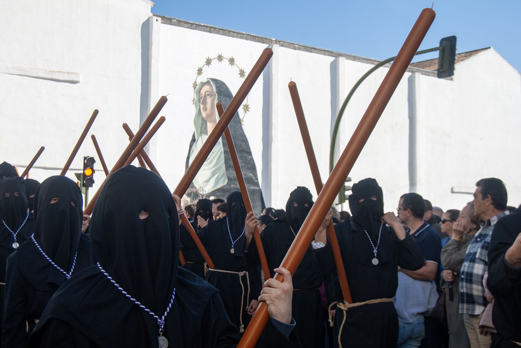 Hermandad de Amor y Sacrificio este Lunes Santo en Jerez.