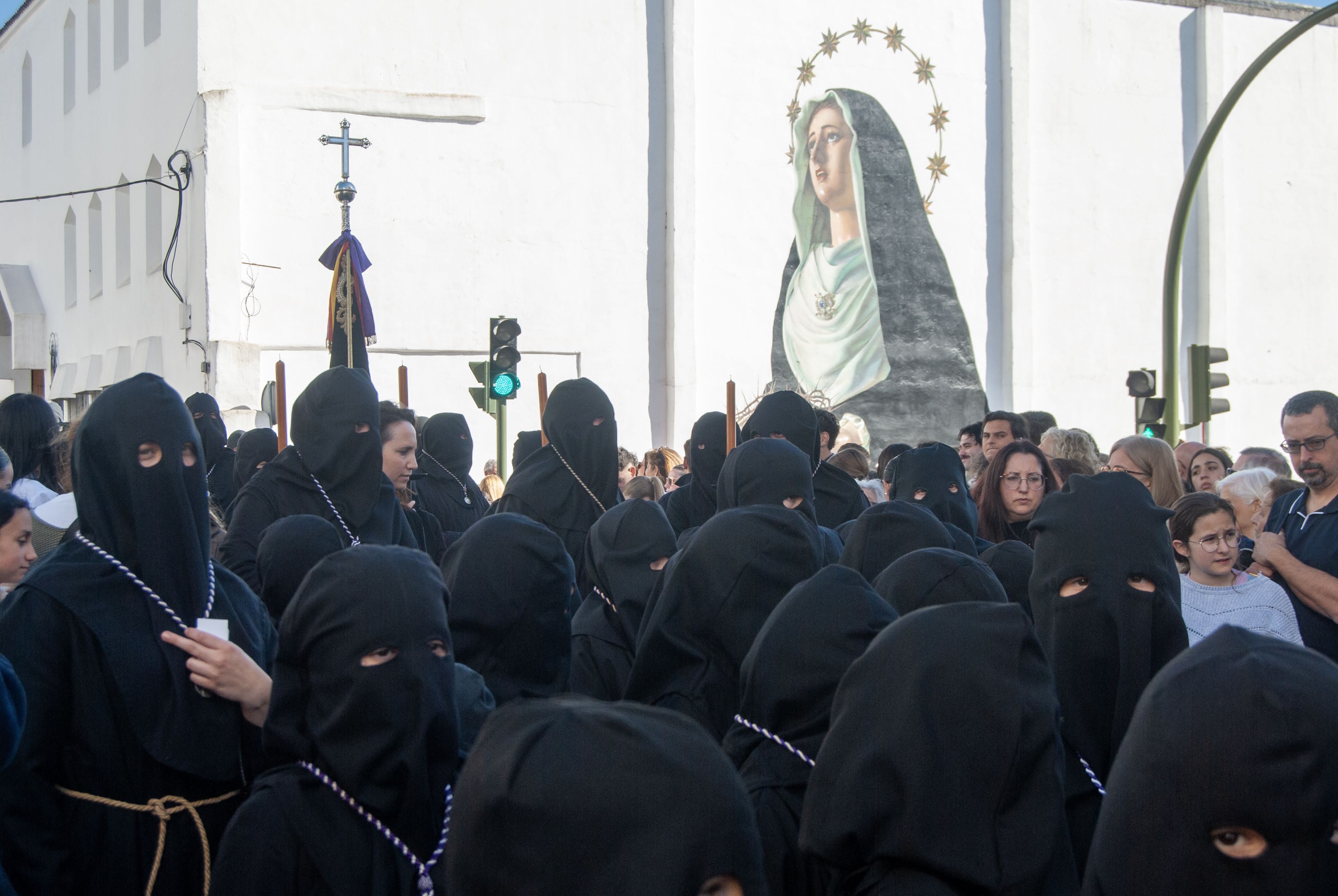 Hermandad de Amor y Sacrificio este Lunes Santo en Jerez.