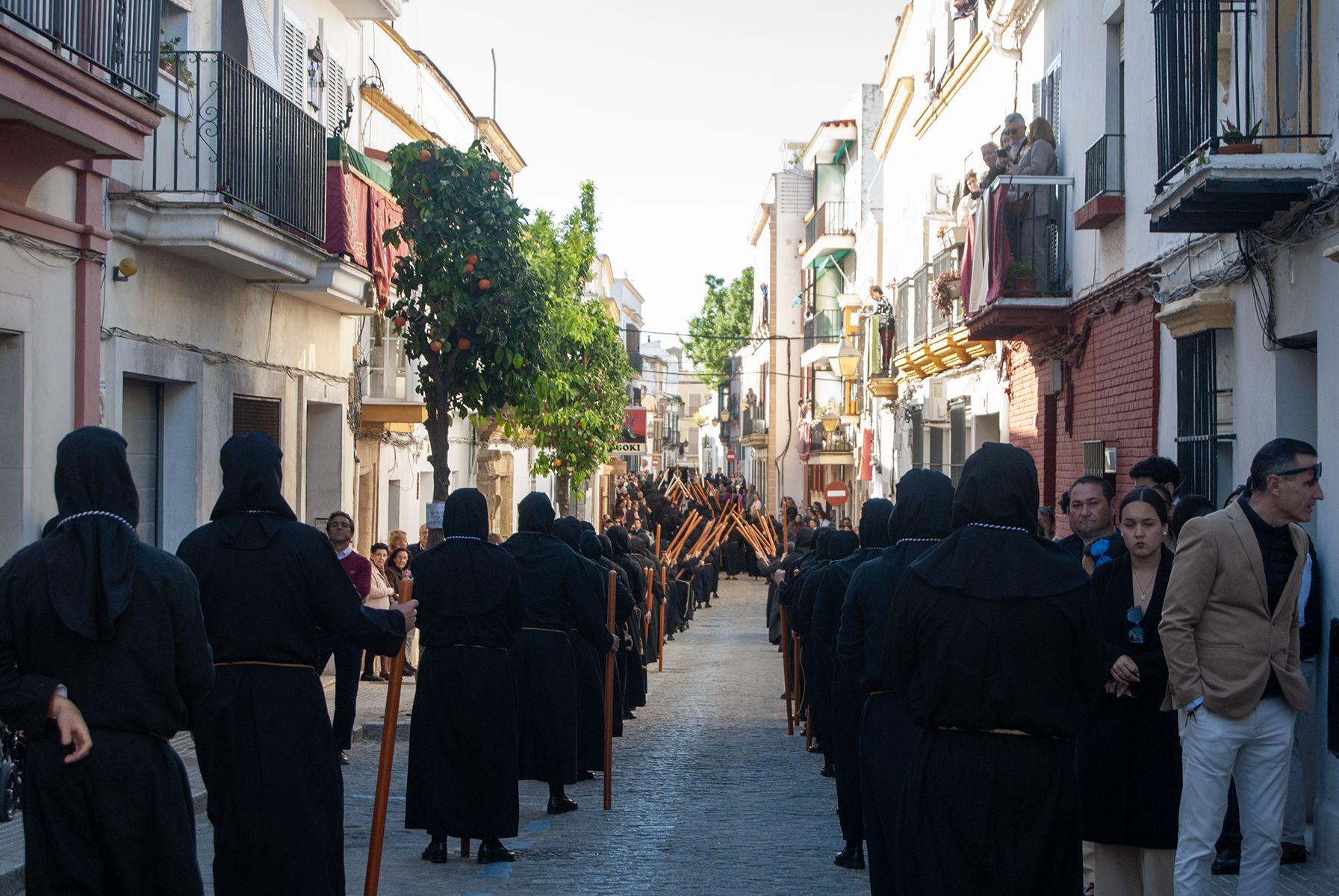 Hermandad de Amor y Sacrificio este Lunes Santo en Jerez.