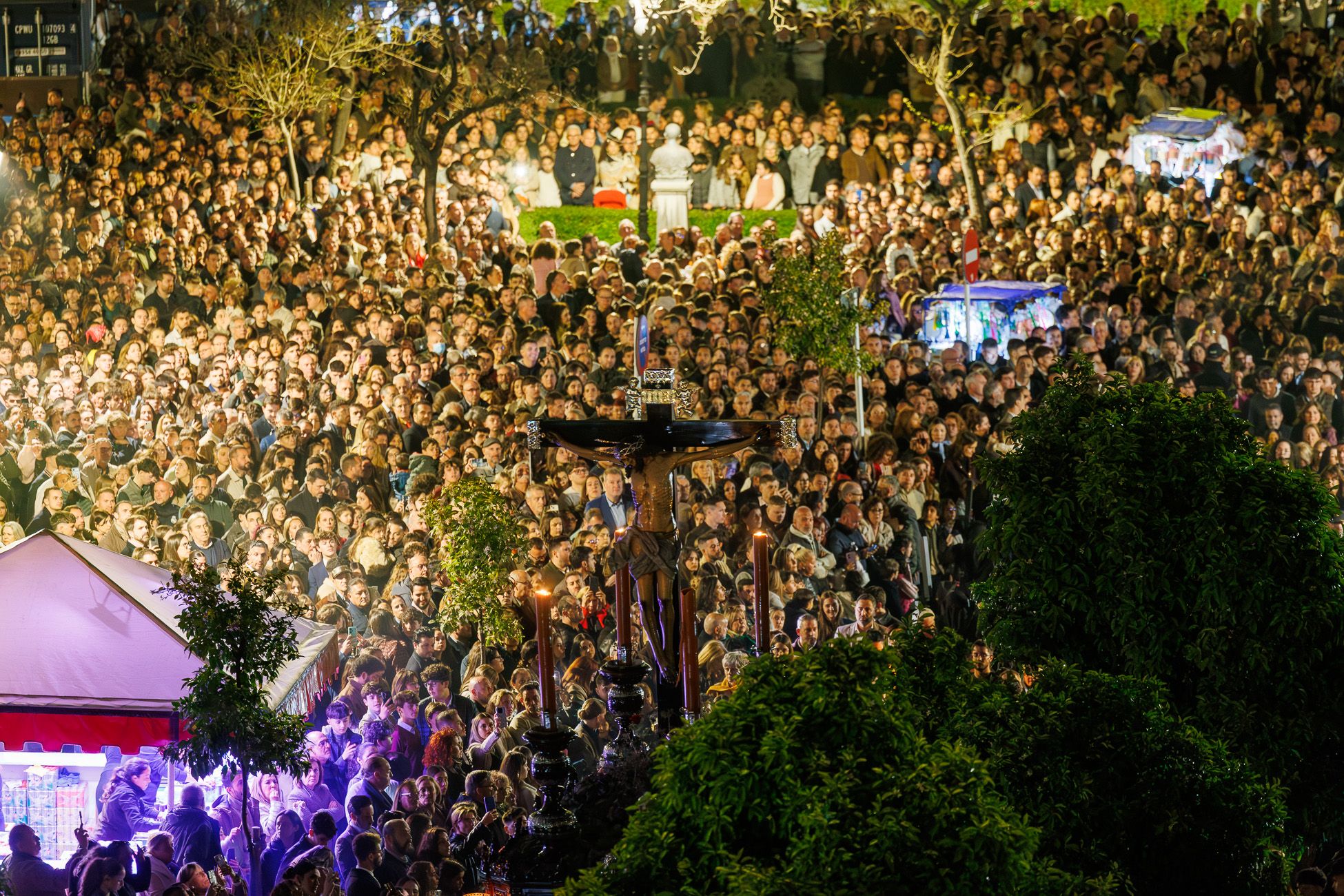 El Cristo de la Viga, la recogida más espectacular de la Semana Santa de Jerez