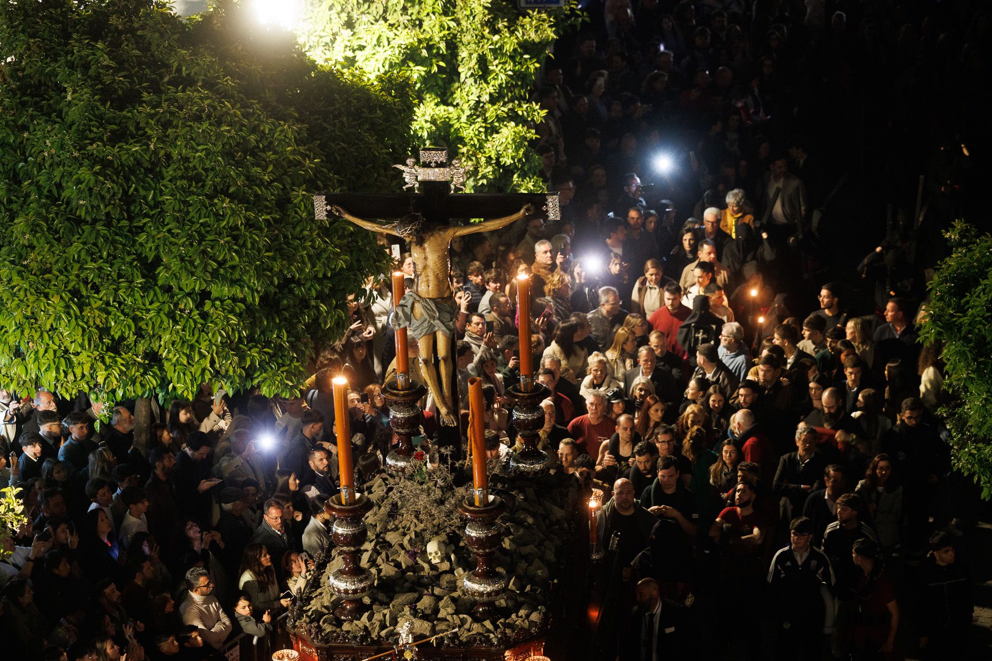 El Cristo de la Viga, la recogida más espectacular de la Semana Santa de Jerez