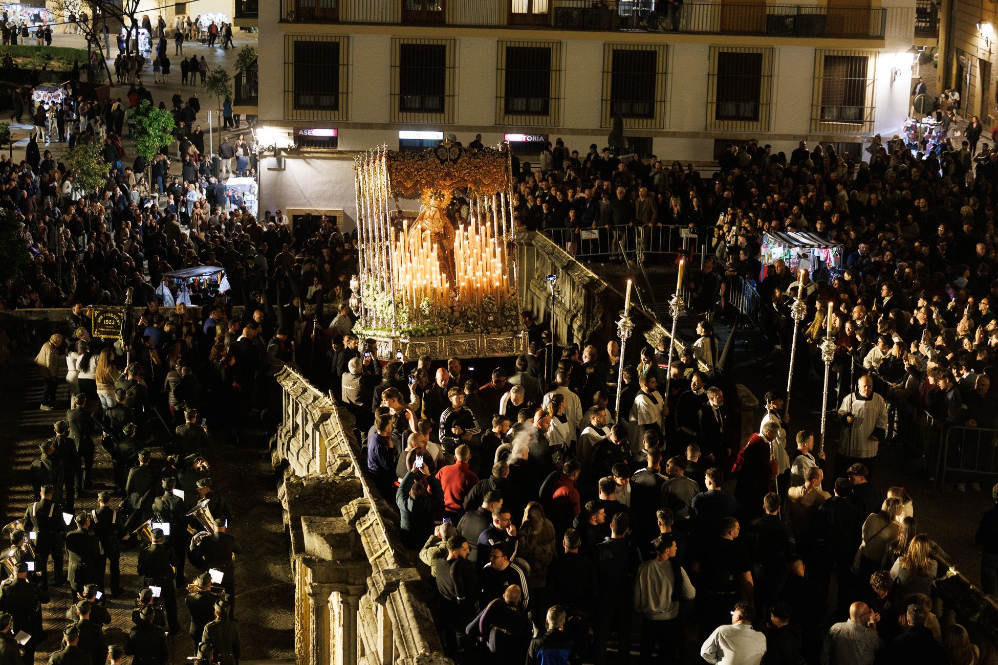 El Cristo de la Viga, la recogida más espectacular de la Semana Santa de Jerez