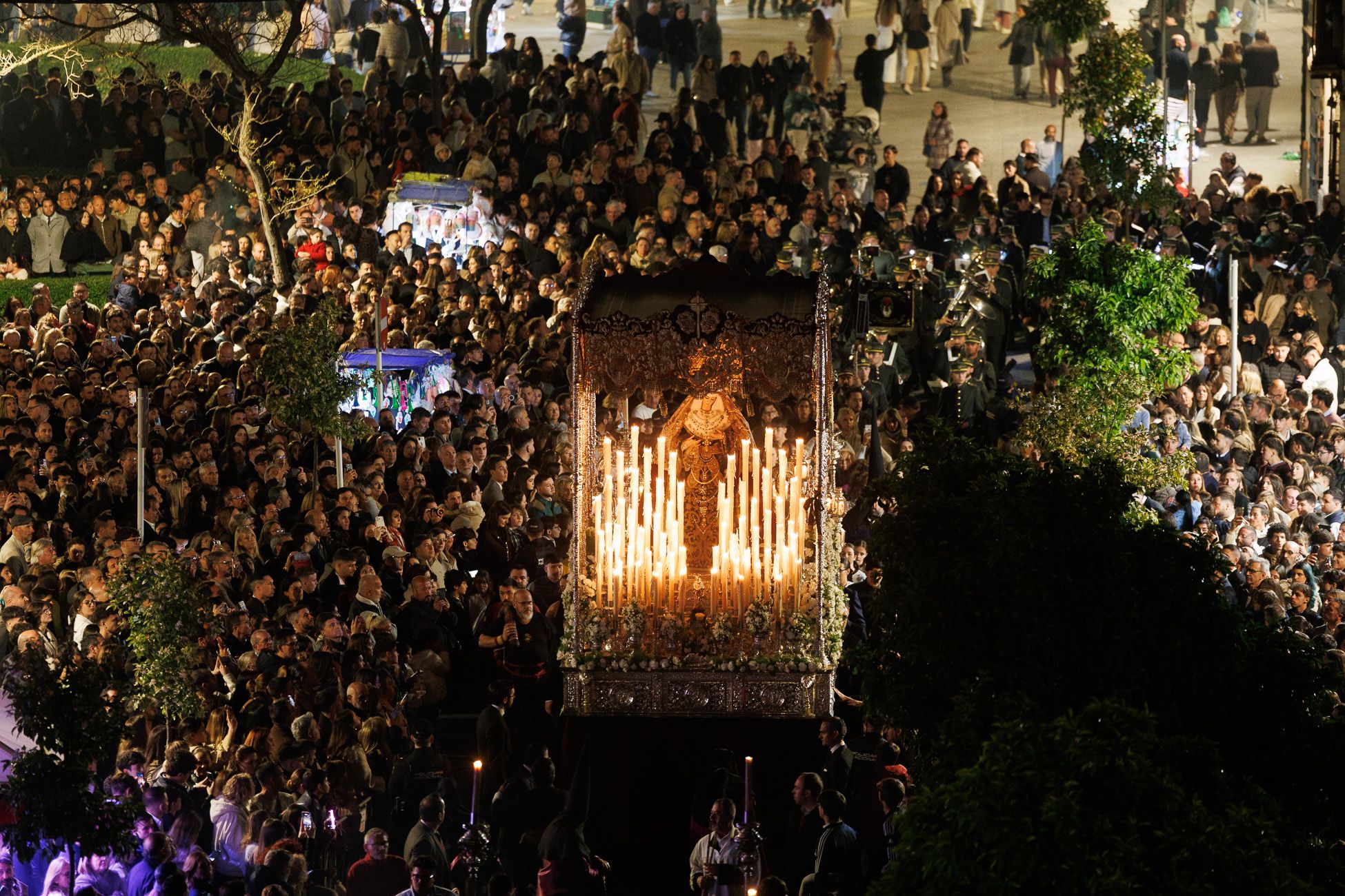 El Cristo de la Viga, la recogida más espectacular de la Semana Santa de Jerez