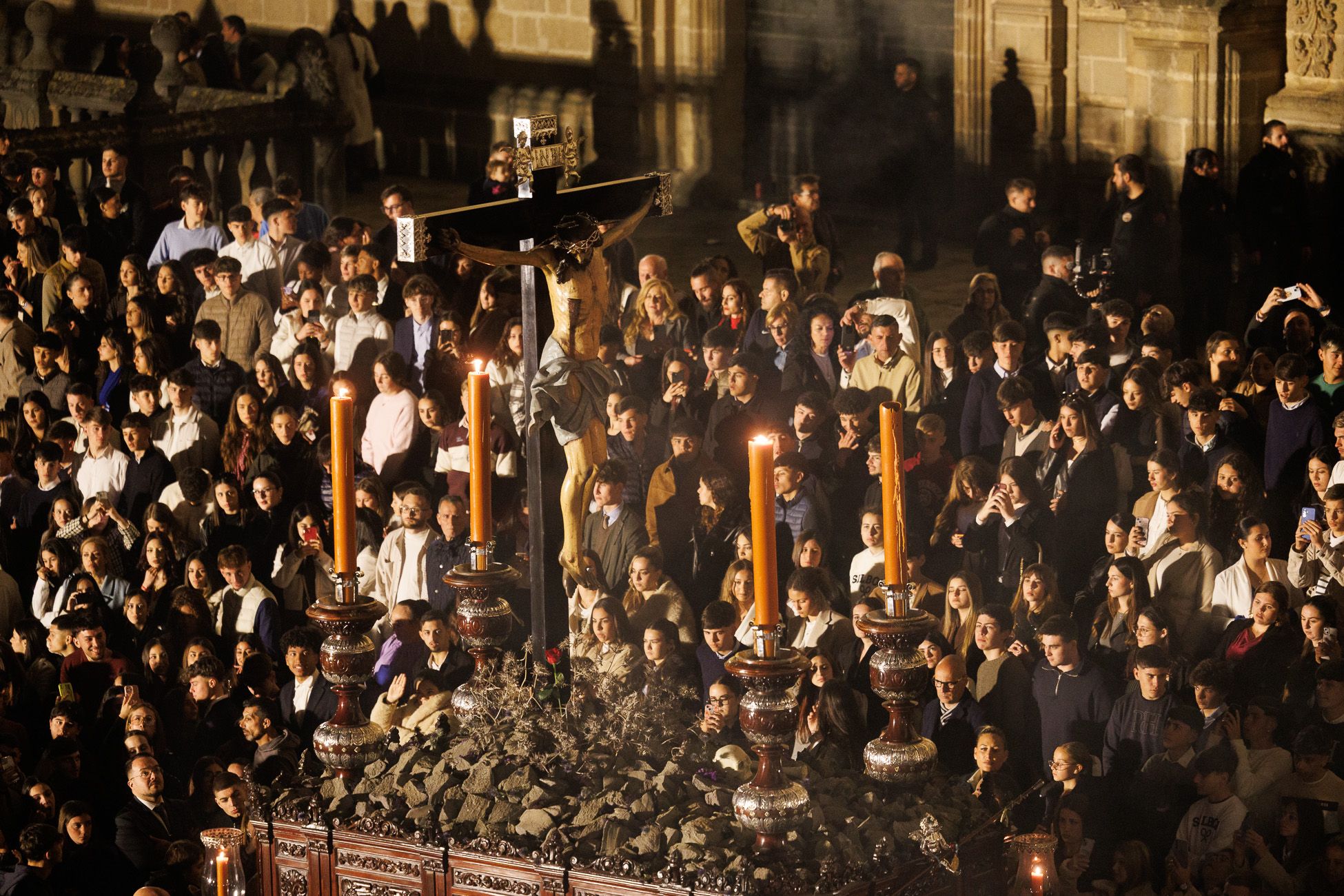 El Cristo de la Viga, la recogida más espectacular de la Semana Santa de Jerez
