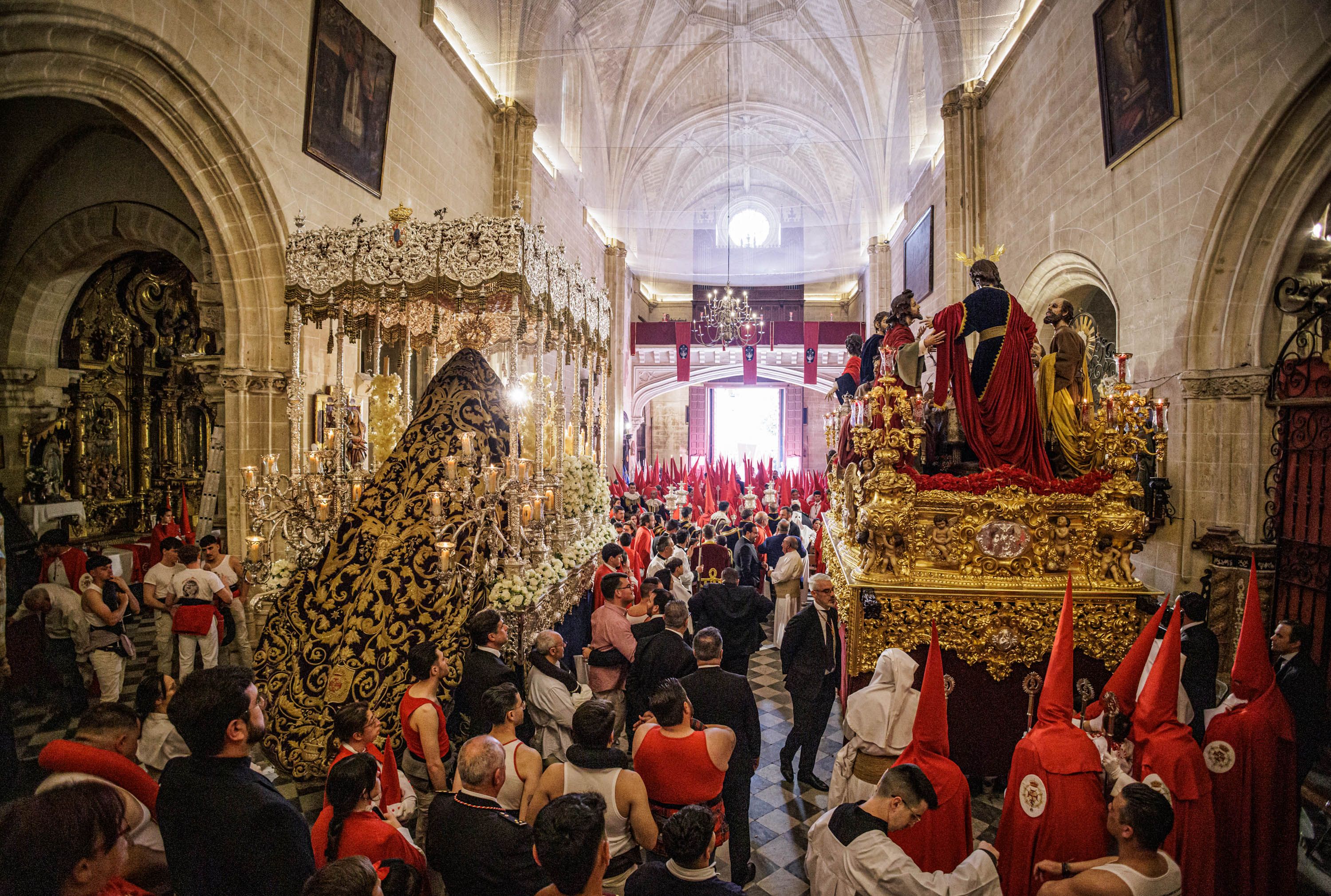 La Santa Cena sale de San Marcos este Lunes Santo en Jerez