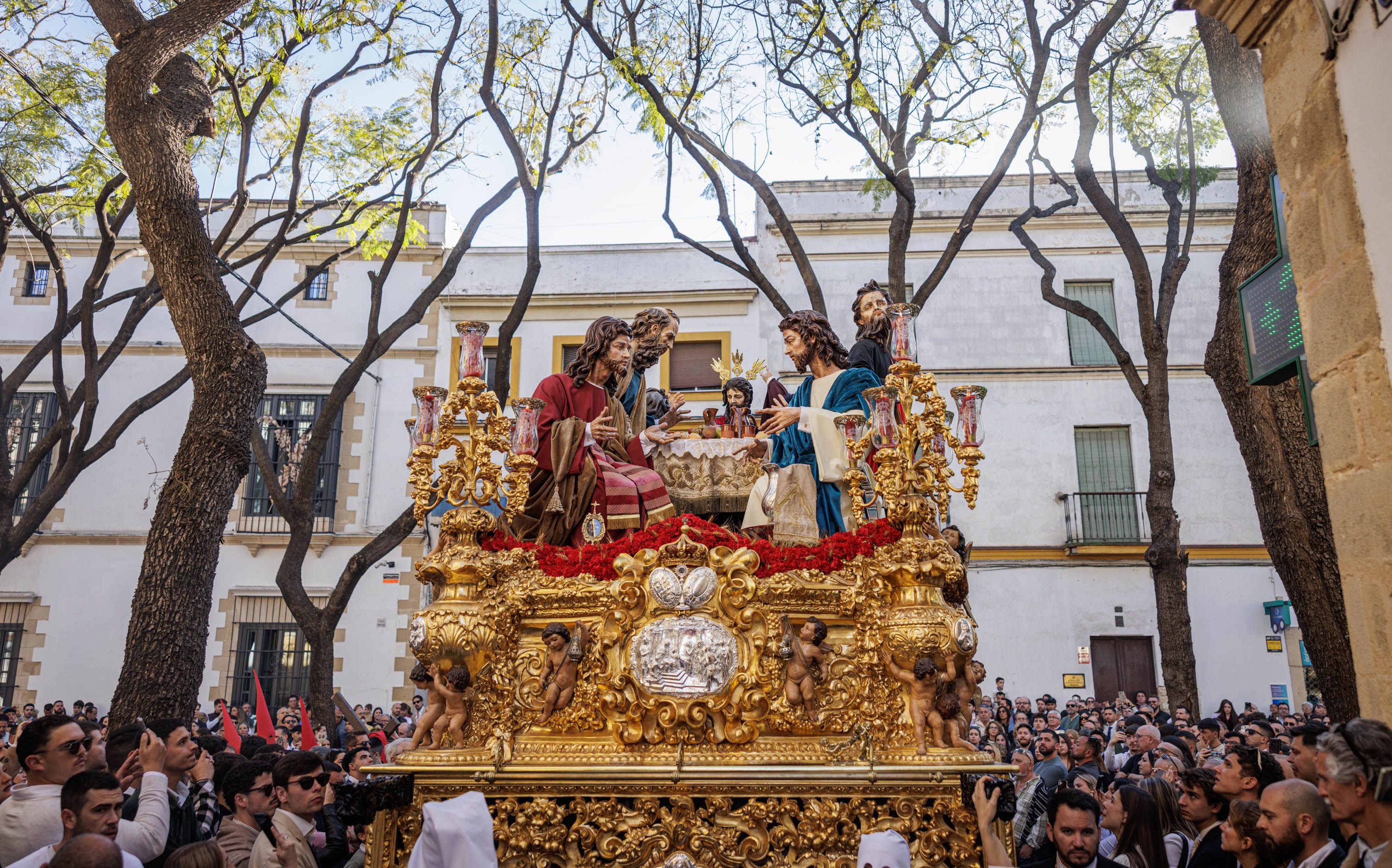 La Santa Cena sale de San Marcos este Lunes Santo en Jerez