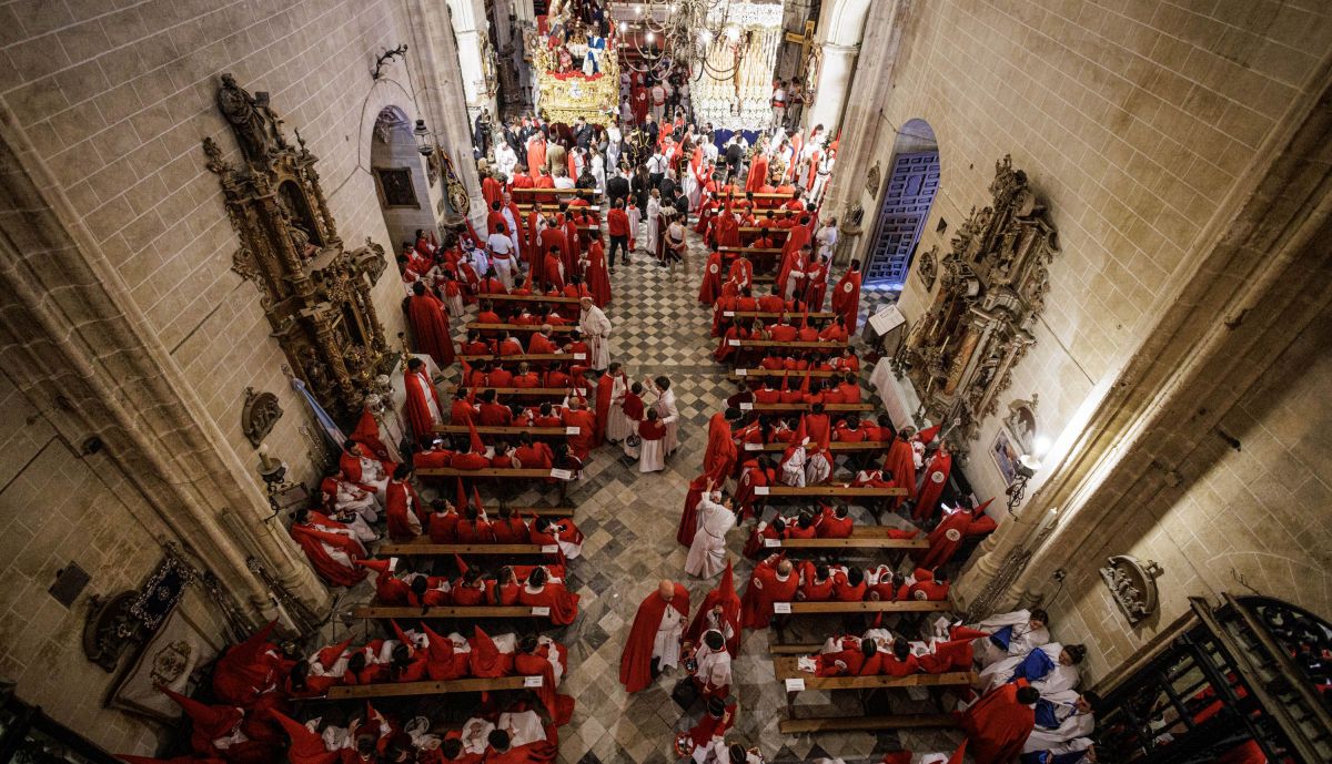 La Santa Cena sale de San Marcos este Lunes Santo en Jerez