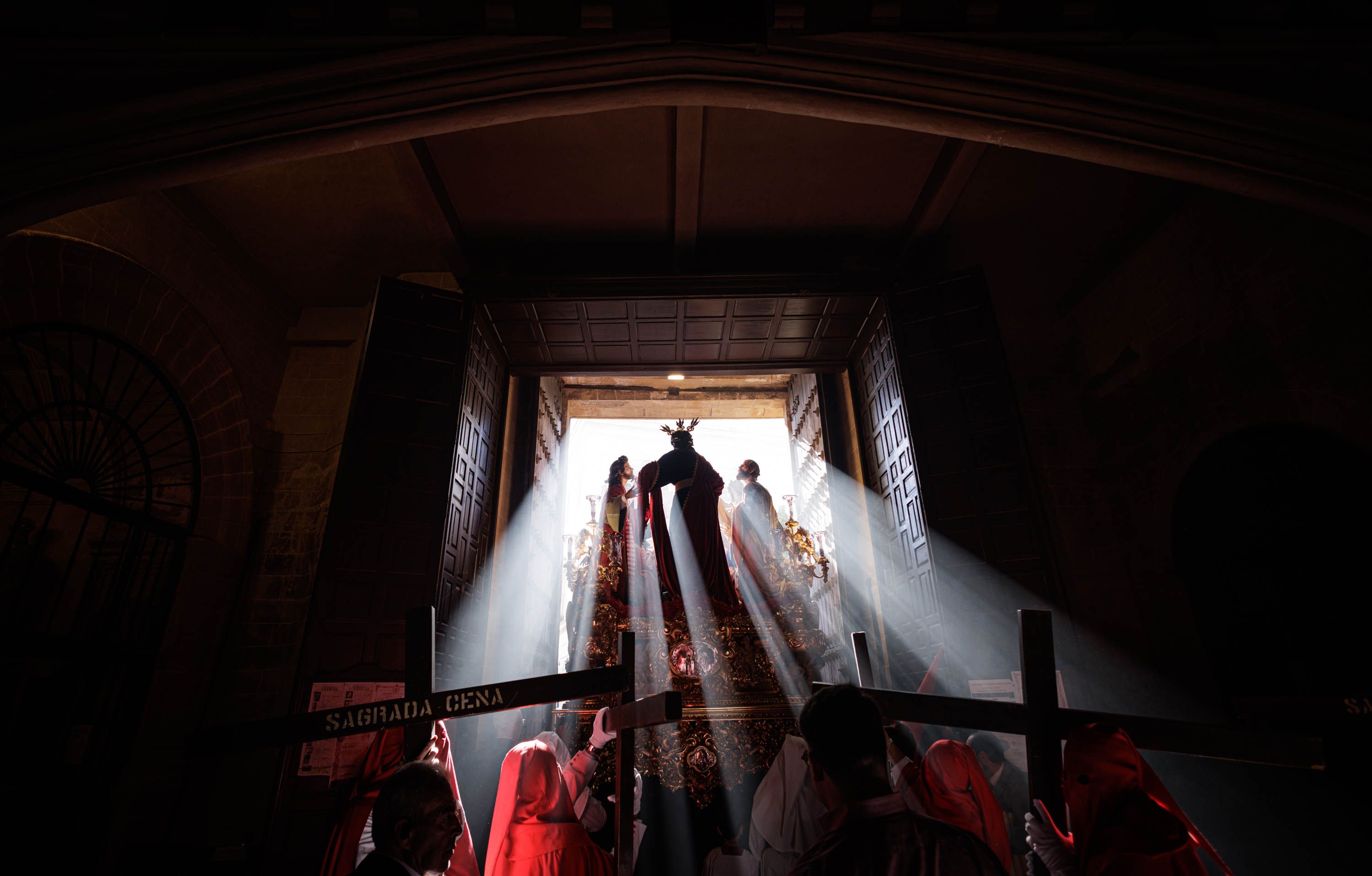 La Santa Cena sale de San Marcos este Lunes Santo en Jerez