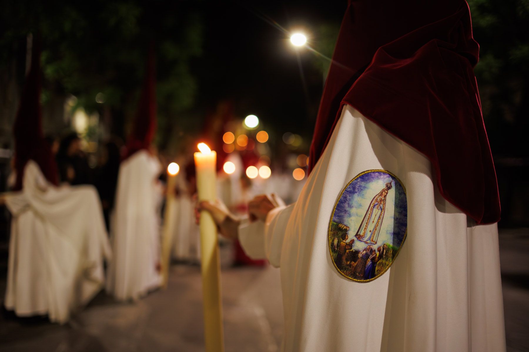 La Paz de Fátima procesiona en un Lunes Santo perfecto en Jerez