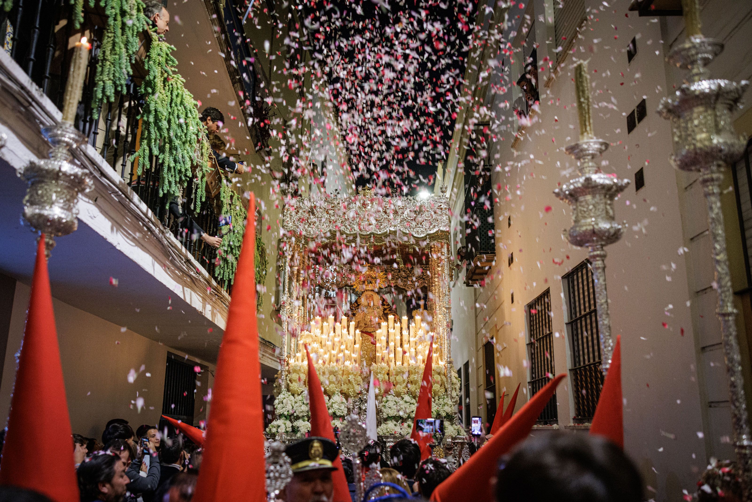 La Santa Cena sale de San Marcos este Lunes Santo en Jerez por calle Tornería.