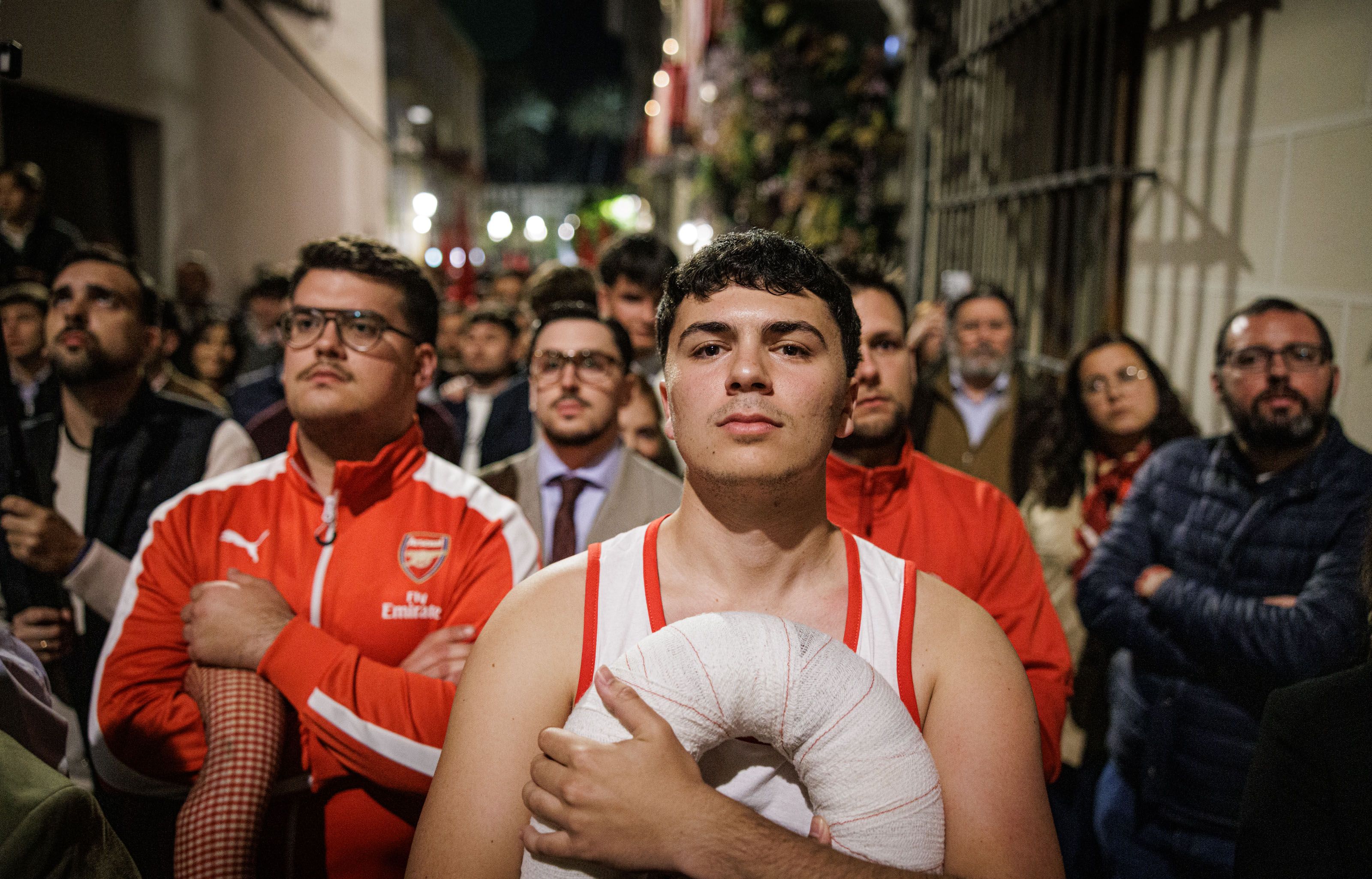 La Santa Cena sale de San Marcos este Lunes Santo en Jerez por calle Tornería.