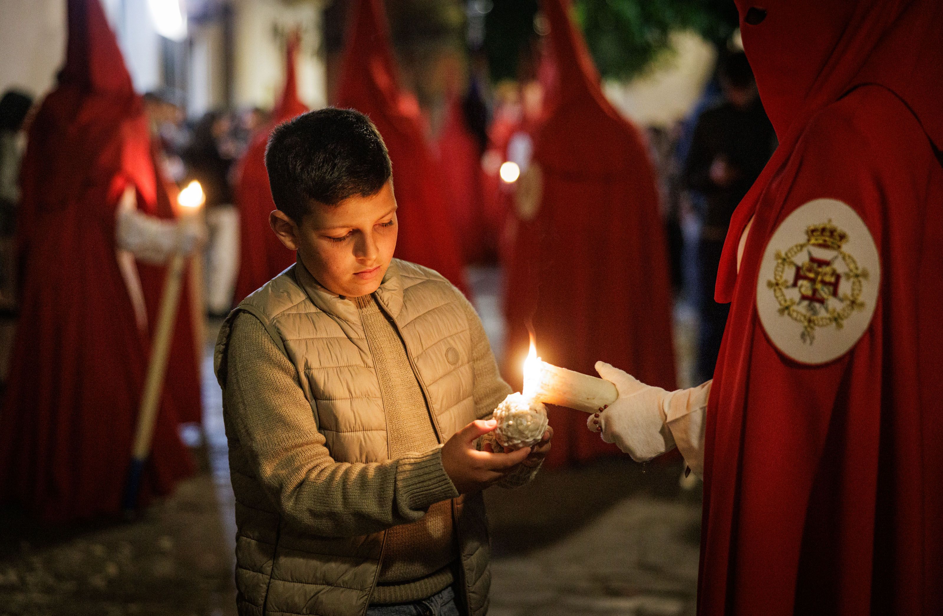 La Santa Cena sale de San Marcos este Lunes Santo en Jerez por calle Tornería.