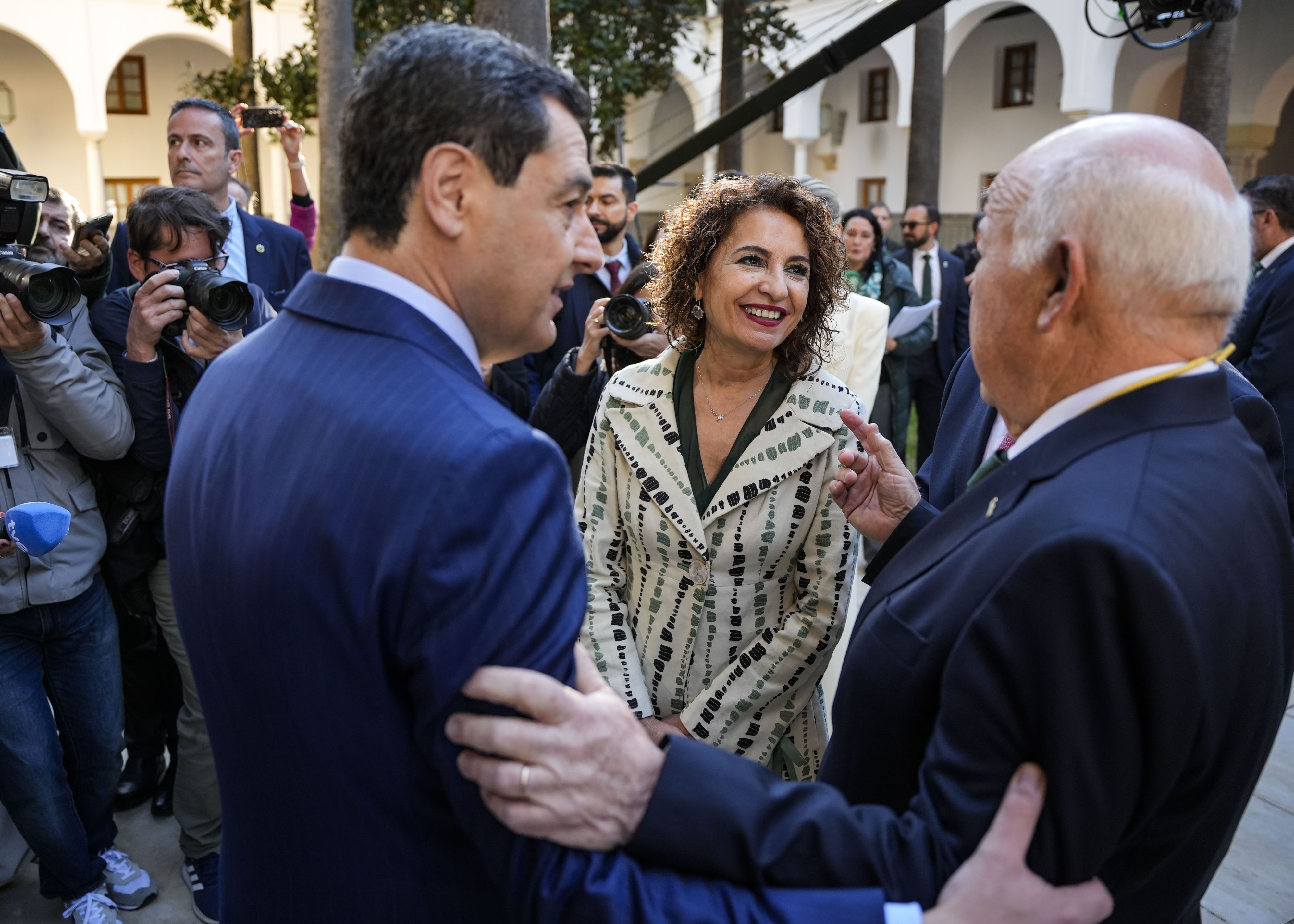 Montero y Moreno el 28F.