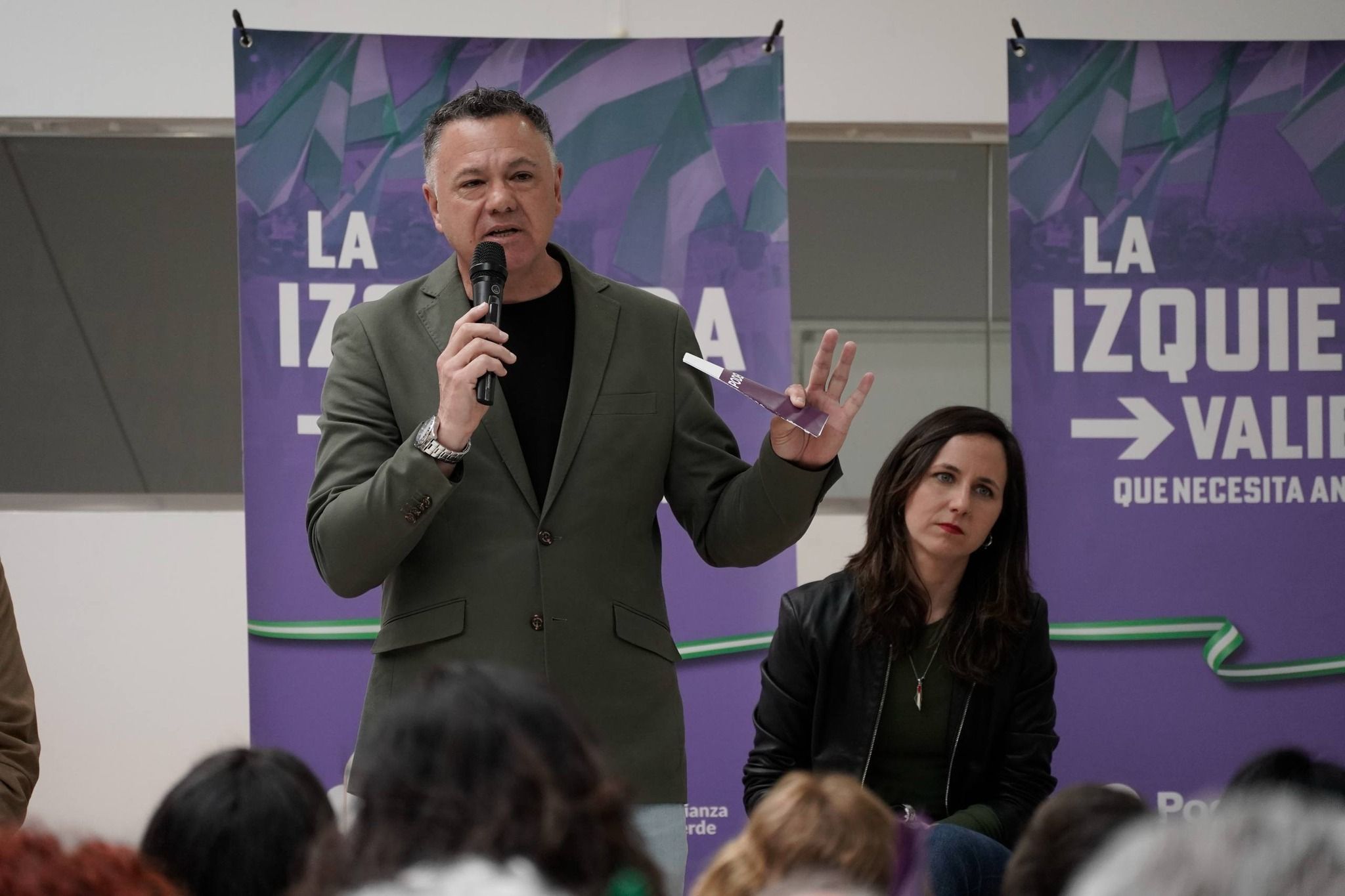 Un acto reciente de Podemos.