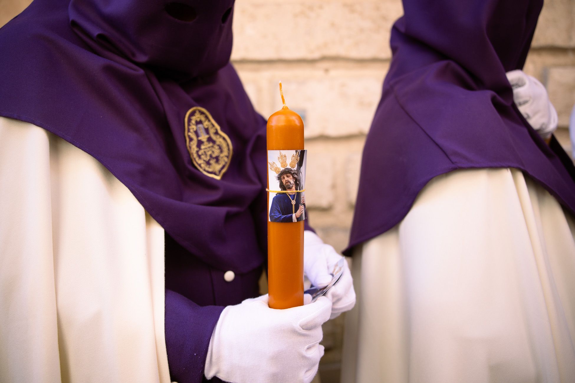 La Hermandad de la Salud de San Rafael, este Martes Santo en Jerez.