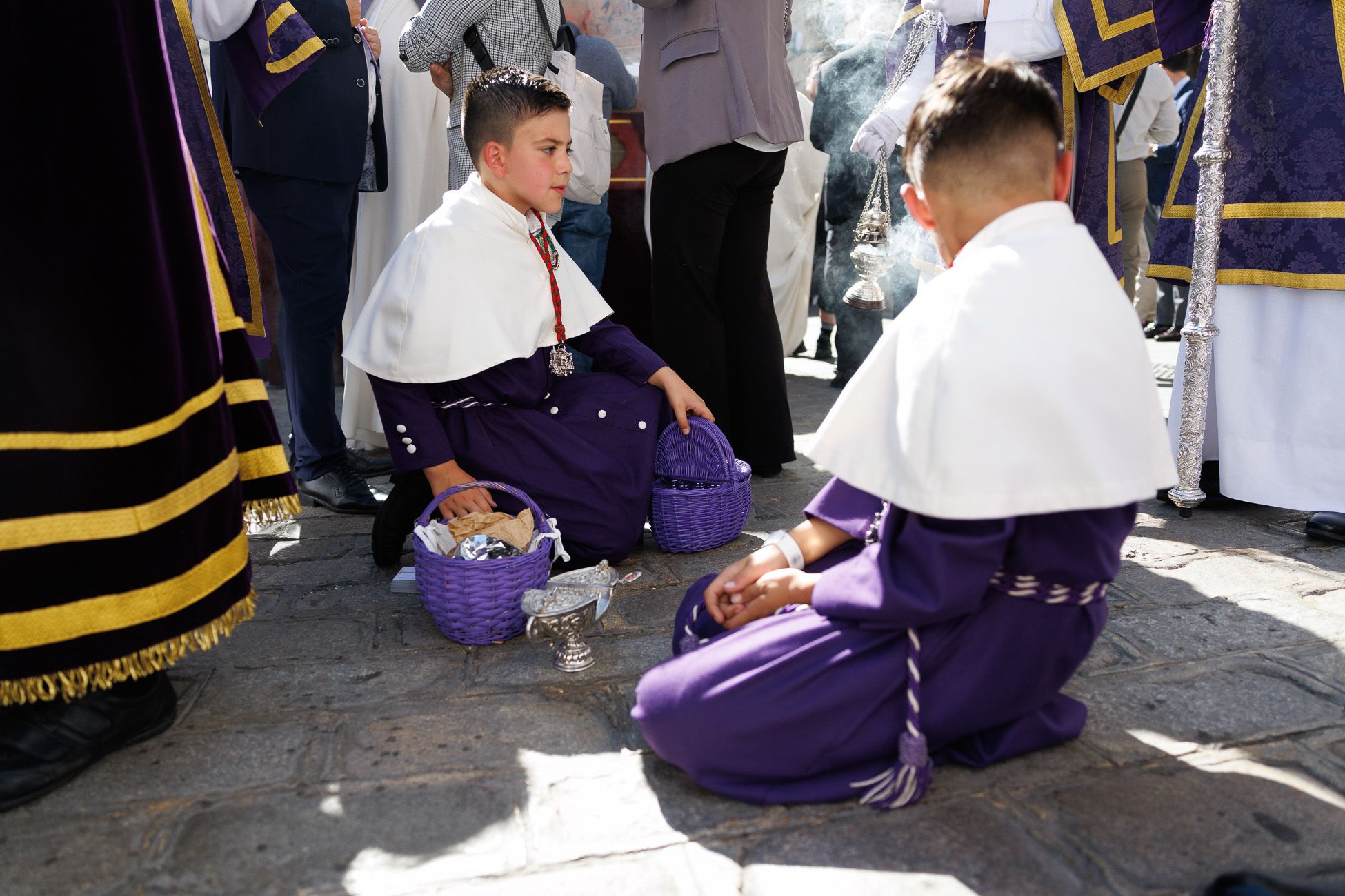 La Hermandad de la Salud de San Rafael, este Martes Santo en Jerez.