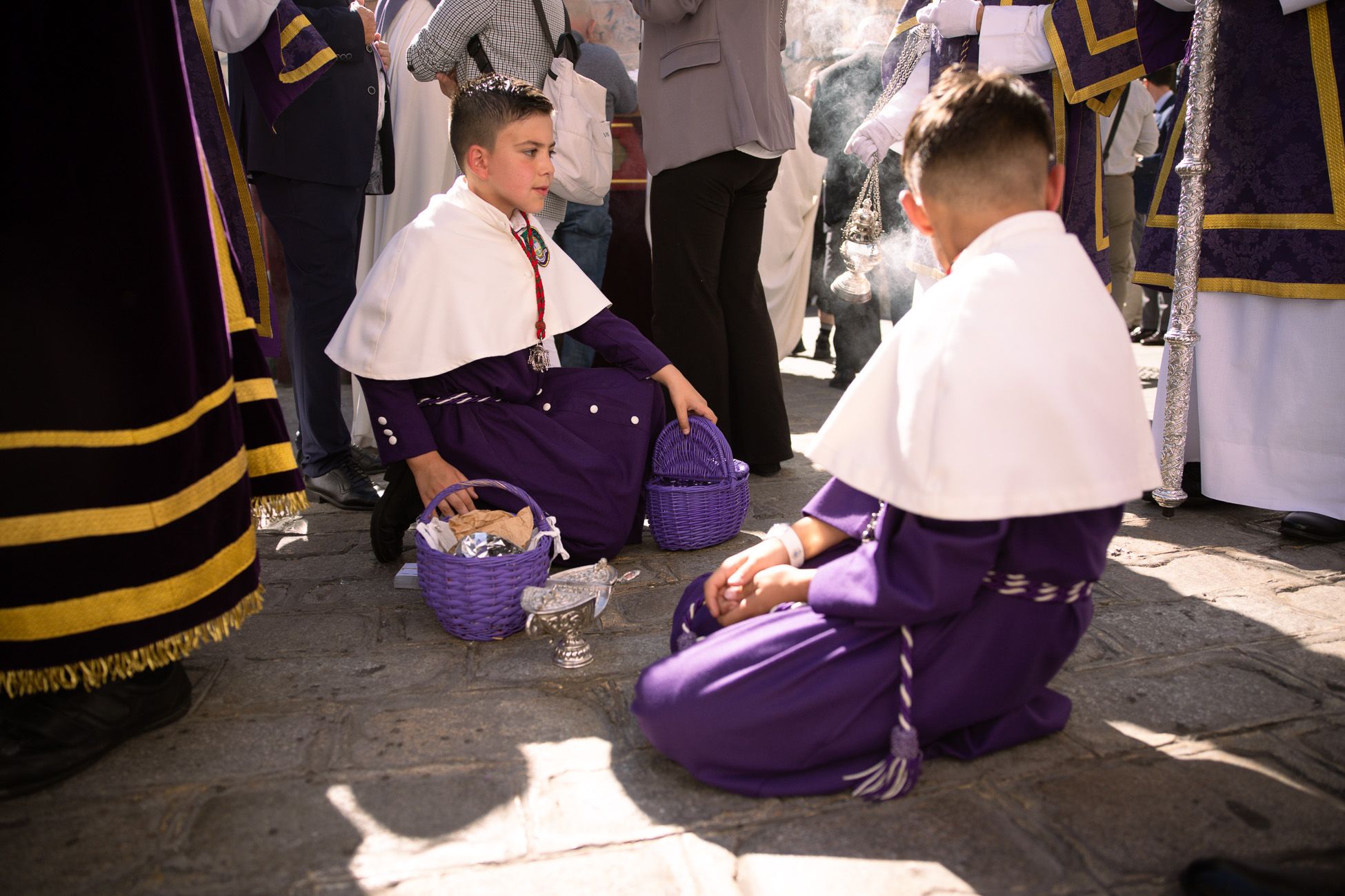 La Hermandad de la Salud de San Rafael, este Martes Santo en Jerez.