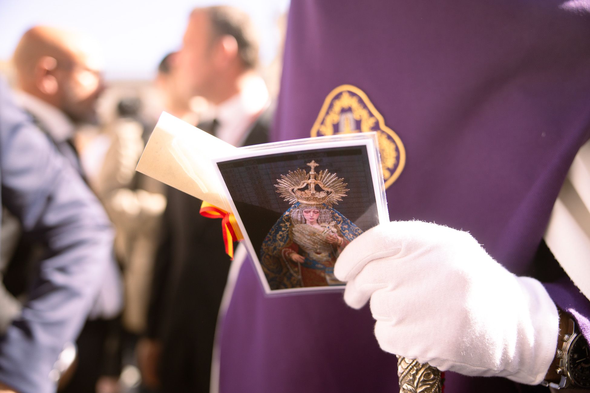 La Hermandad de la Salud de San Rafael, este Martes Santo en Jerez.