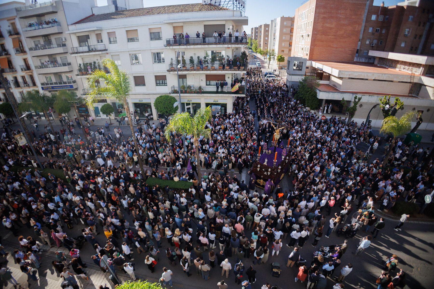 Hermandad la Defensión, este Martes Santo en Jerez.