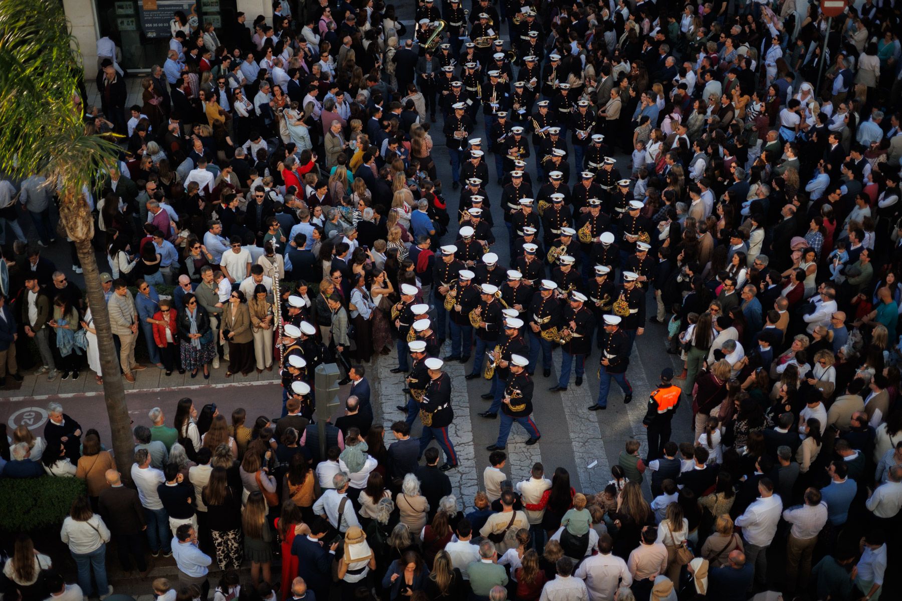 Hermandad la Defensión, este Martes Santo en Jerez.