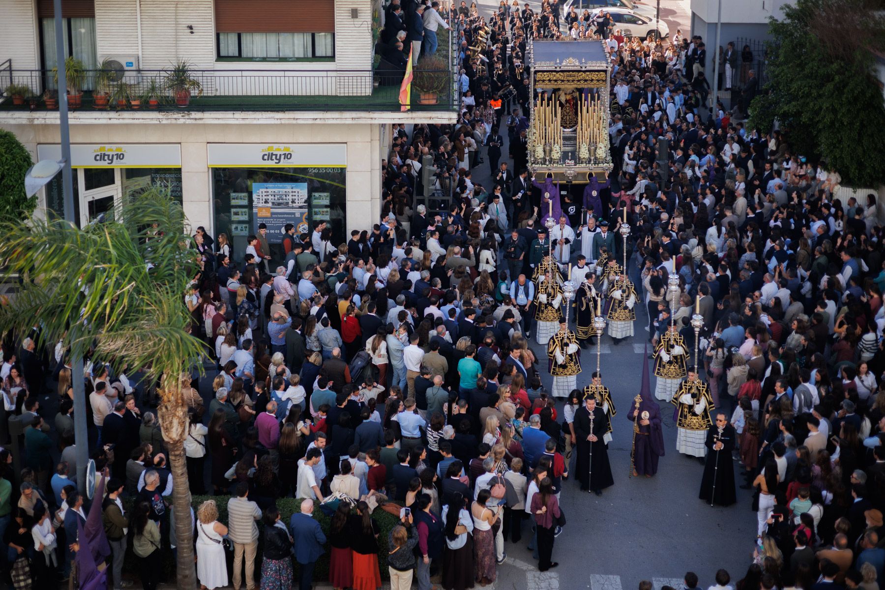 Hermandad la Defensión, este Martes Santo en Jerez.