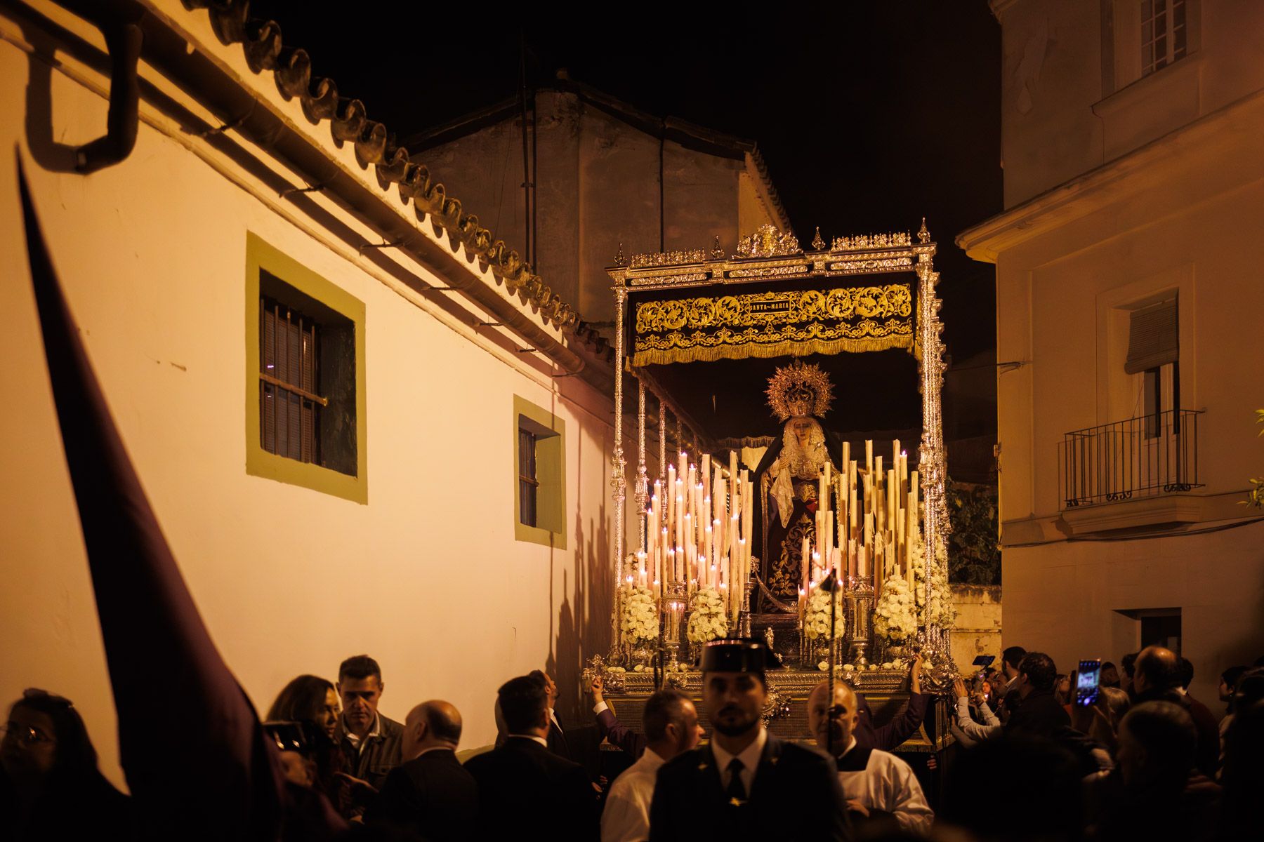 Hermandad la Defensión, este Martes Santo en Jerez.