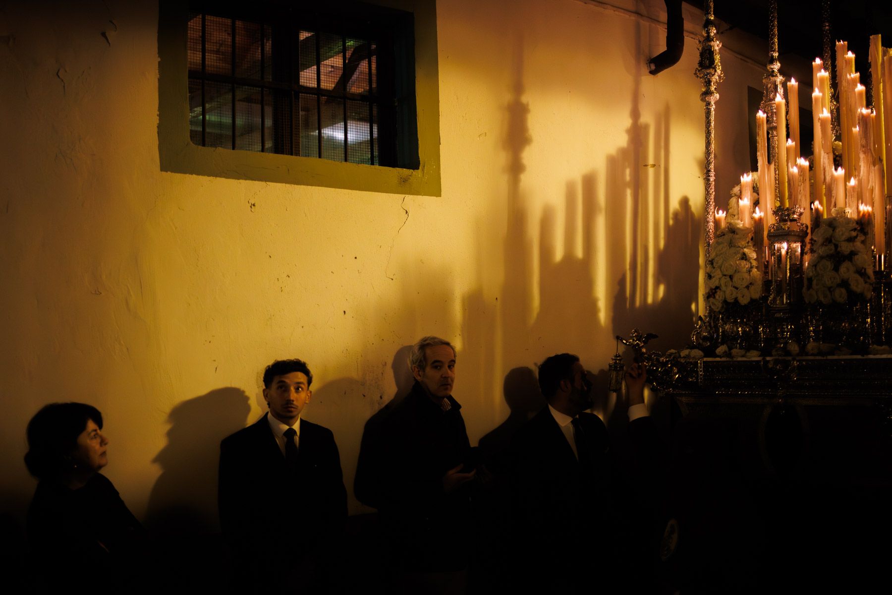 Hermandad la Defensión, este Martes Santo en Jerez.