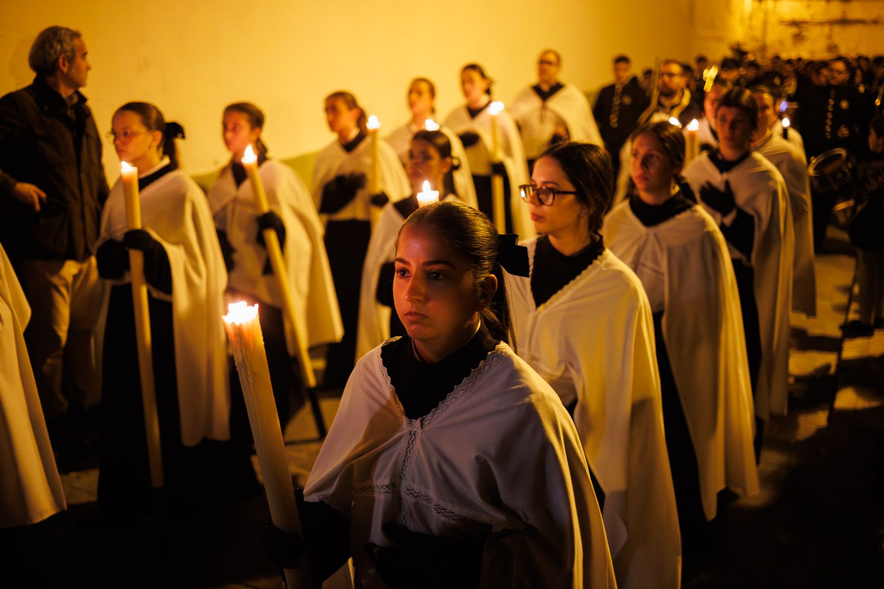 Hermandad la Defensión, este Martes Santo en Jerez.