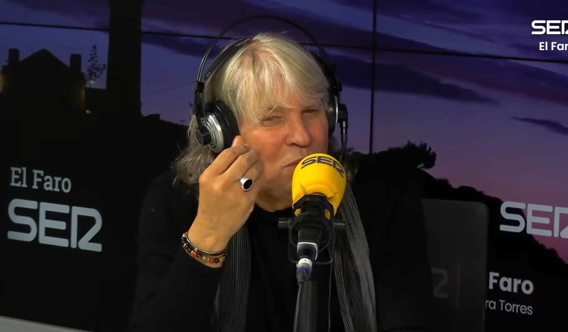 José Mercé en una entrevista concedida a la Cadena SER.