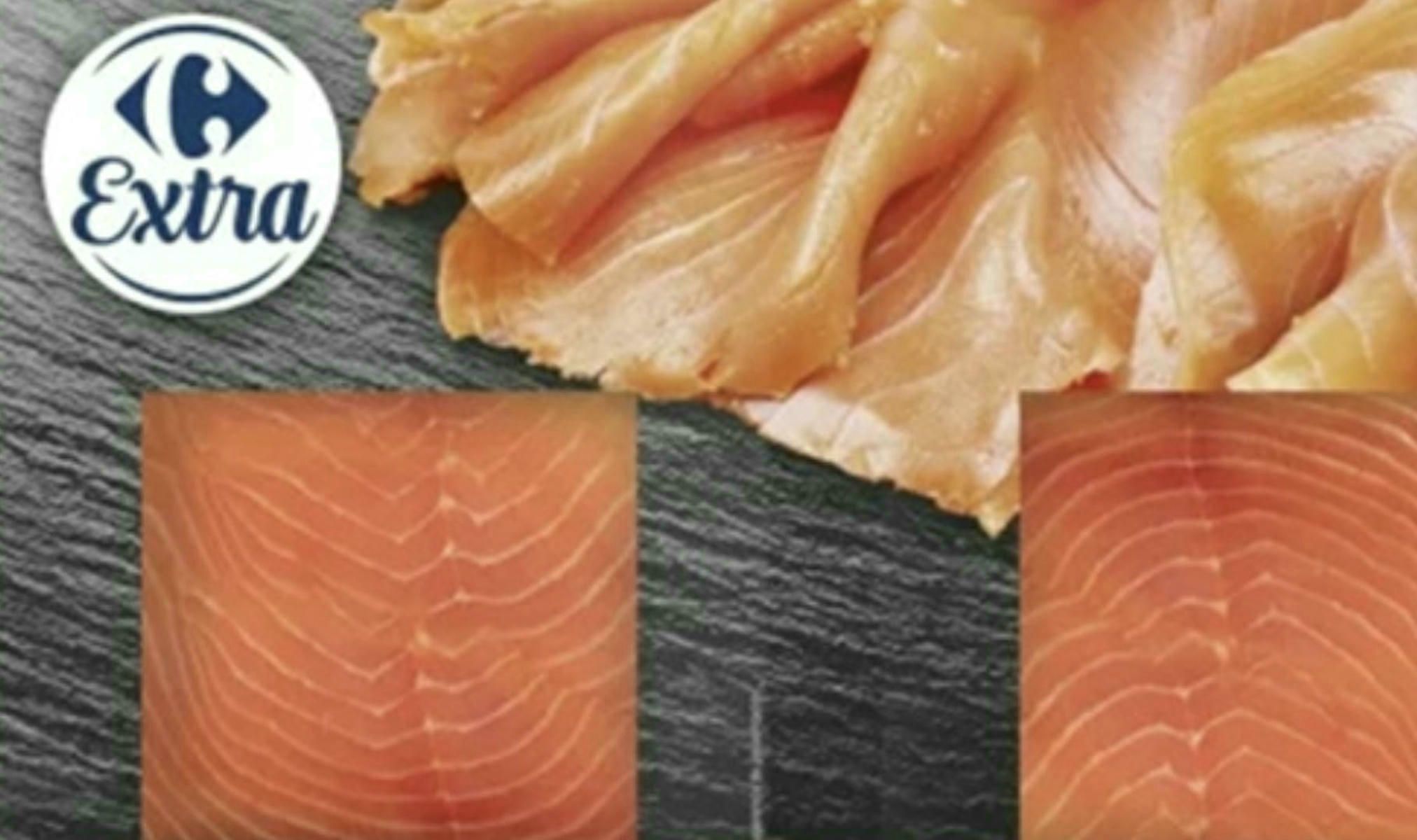 Salmón ahumado de Carrefour, uno de los productos afectados por la presencia de 'Listeria monocytogenes'.