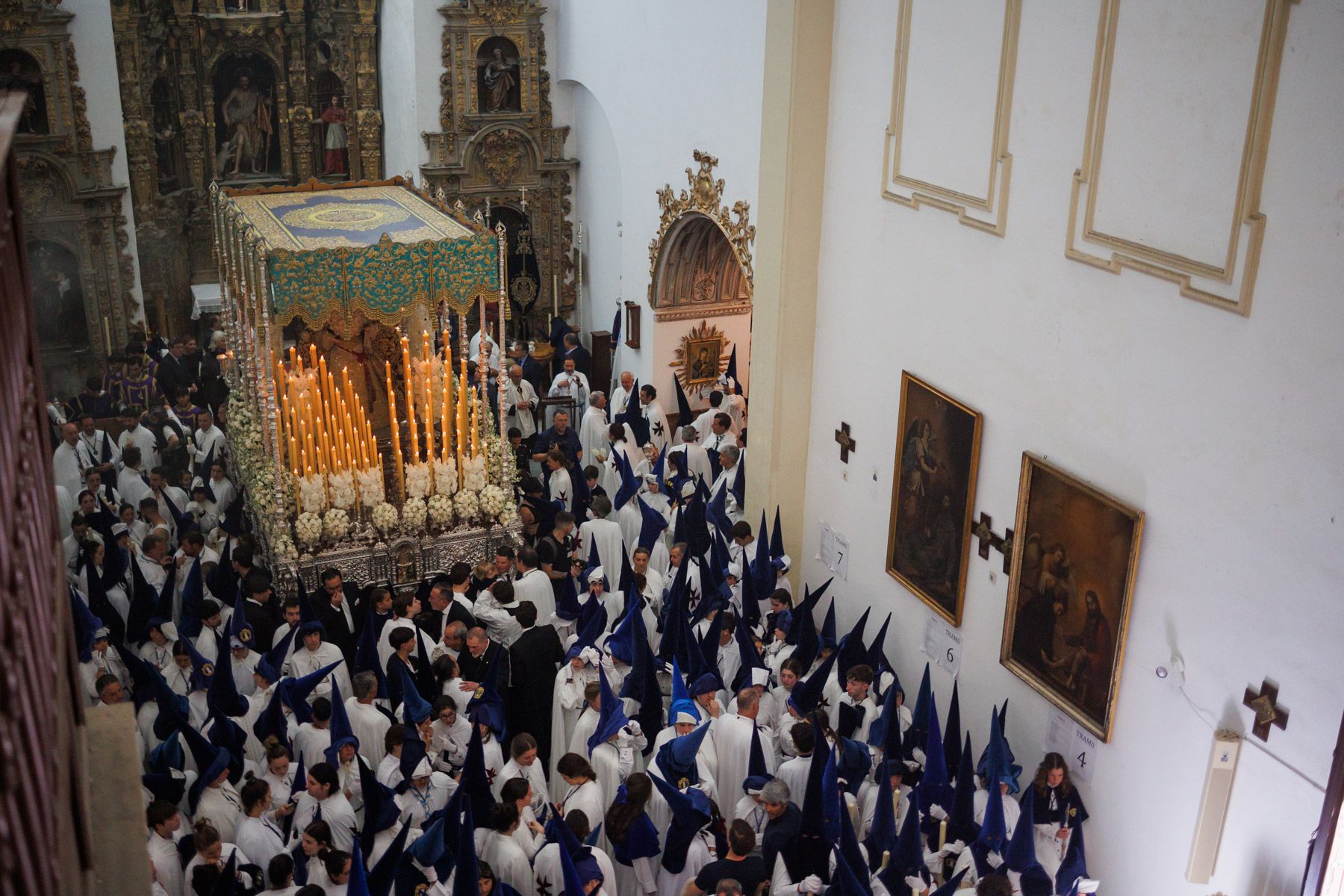 Un Miércoles Santo con La Flagelación, desde dentro