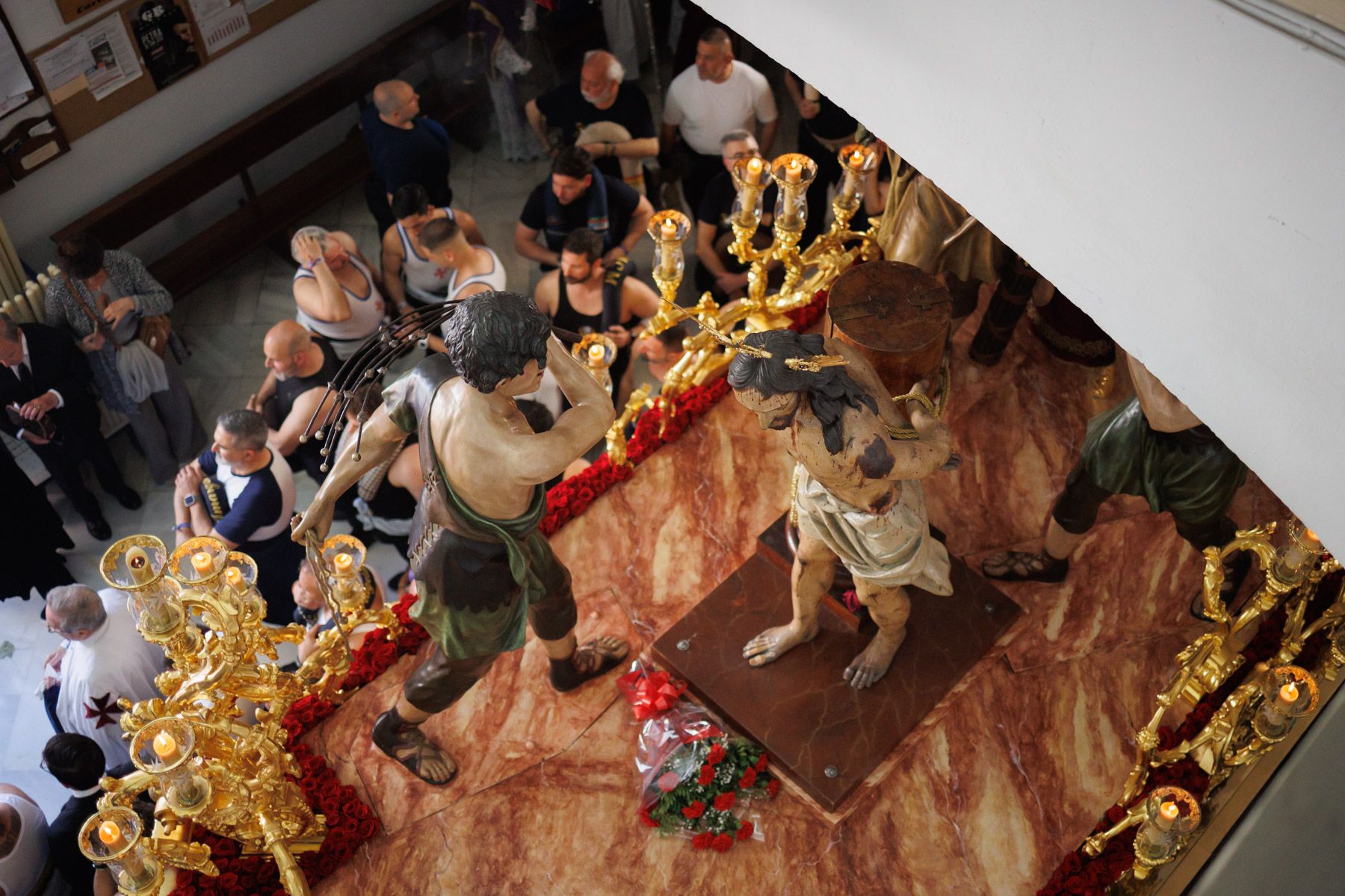 Un Miércoles Santo con La Flagelación, desde dentro