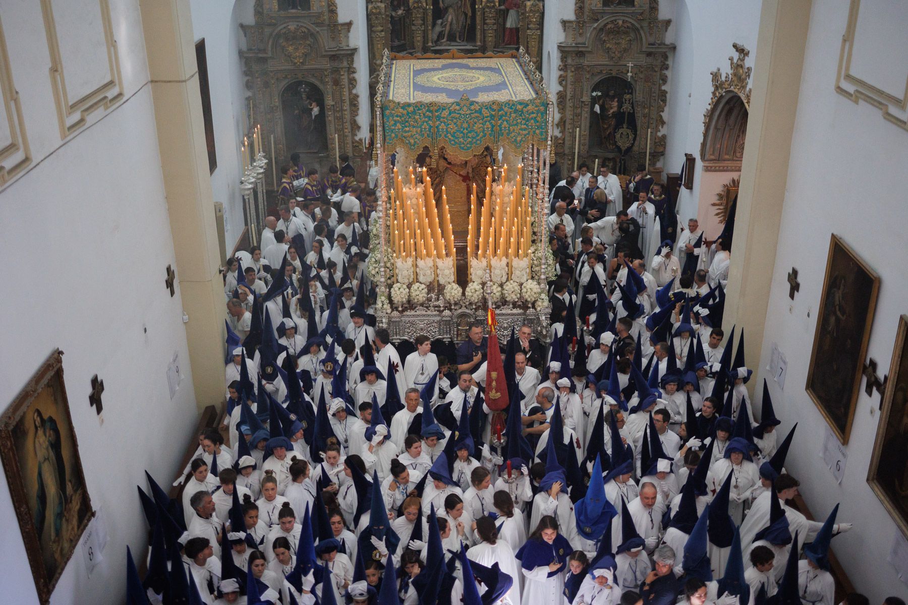 Un Miércoles Santo con La Flagelación, desde dentro
