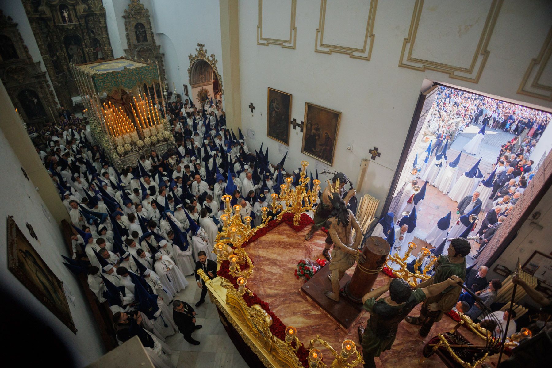 Un Miércoles Santo con La Flagelación, desde dentro
