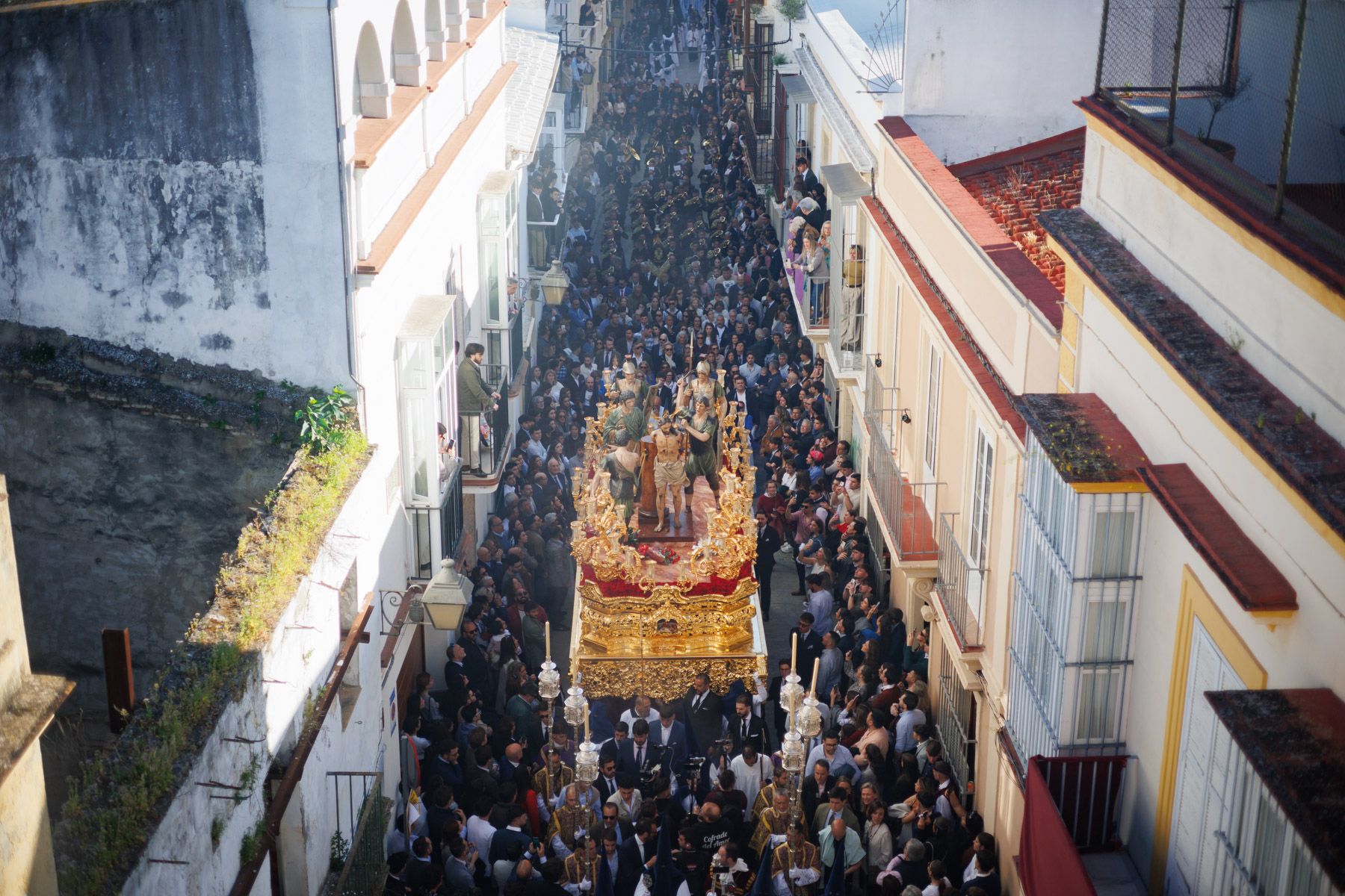 Un Miércoles Santo con La Flagelación, desde dentro