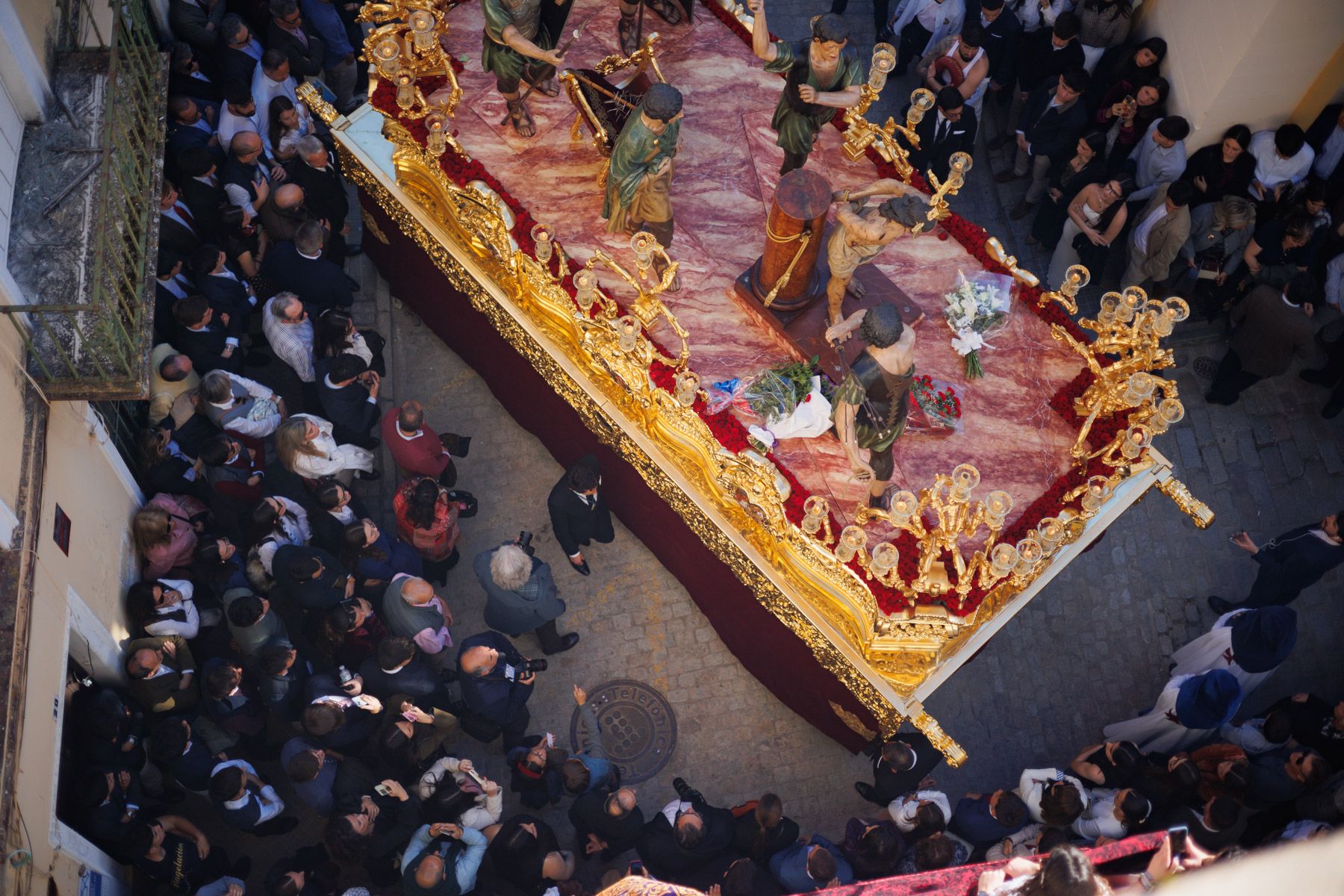 Un Miércoles Santo con La Flagelación, desde dentro