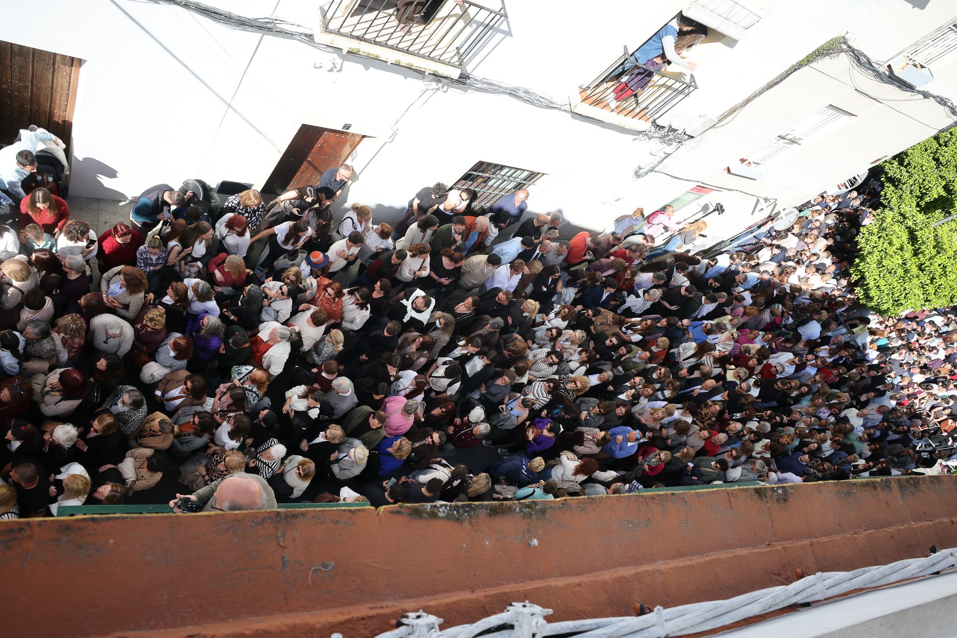 Acompañamiento este Miércoles Santo en Jerez a la salida de las Tres Caídas desde San Miguel.