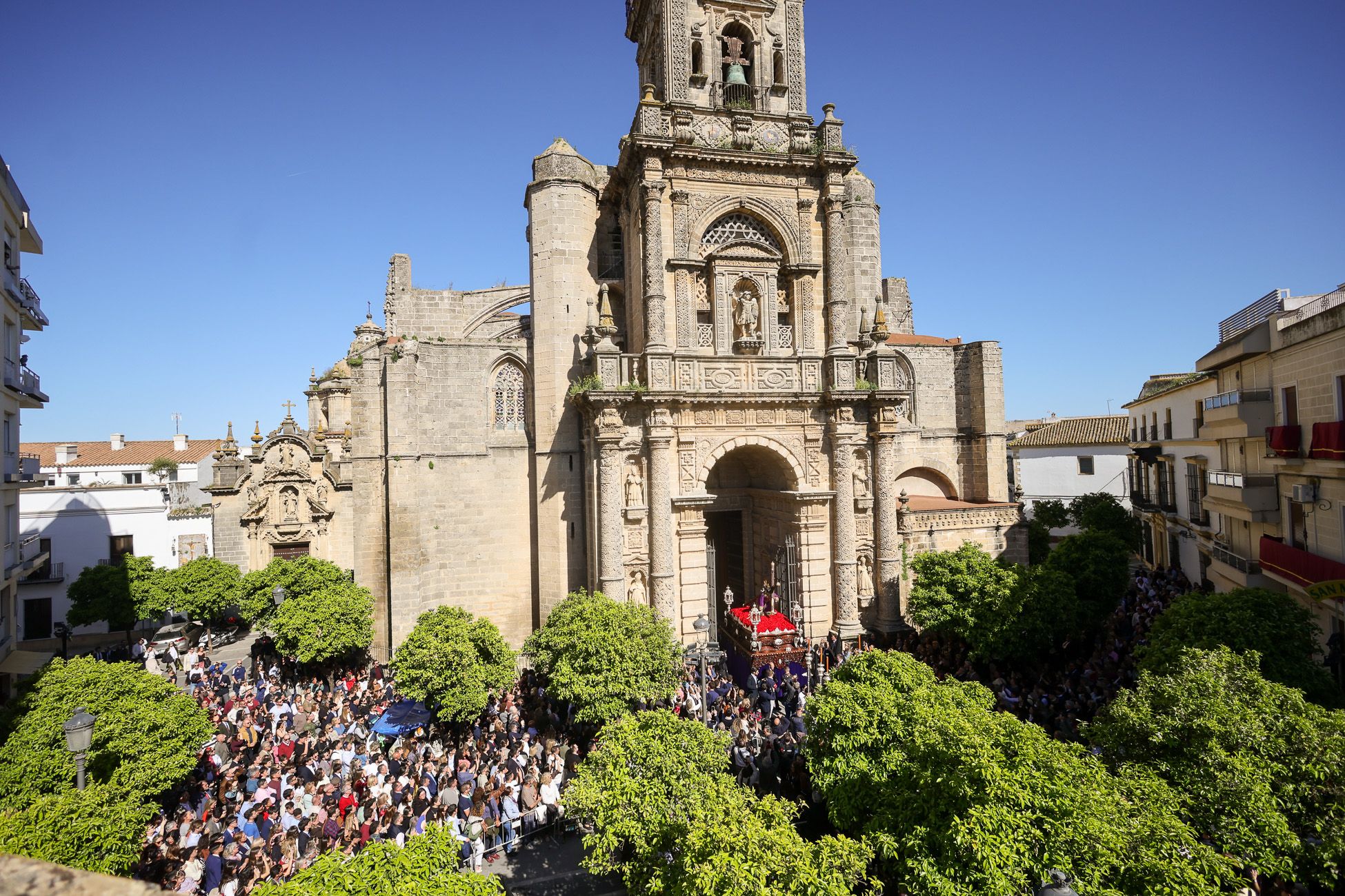 Miércoles Santo Jerez salida Tres Caídas San Miguel 9