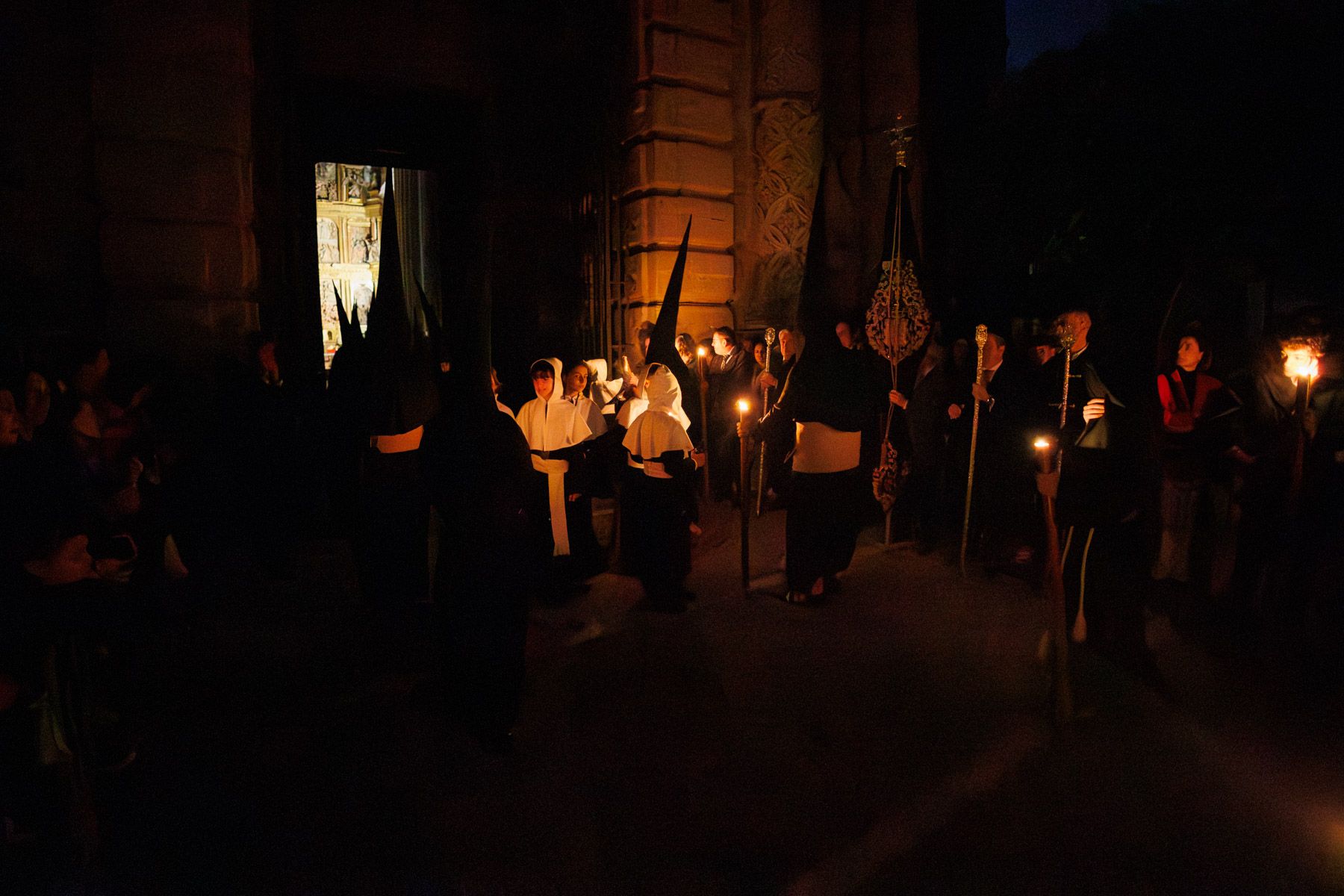 Las Tres Caídas un Miércoles Santo desde San Miguel