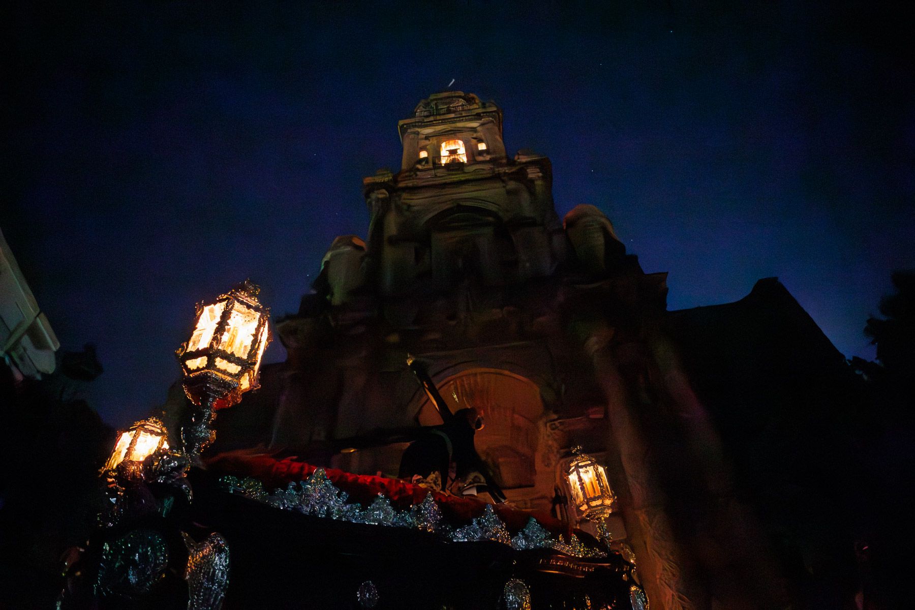 Las Tres Caídas un Miércoles Santo desde San Miguel
