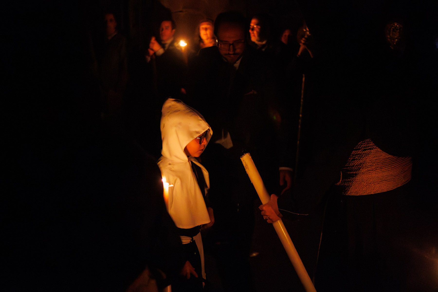 Las Tres Caídas un Miércoles Santo desde San Miguel