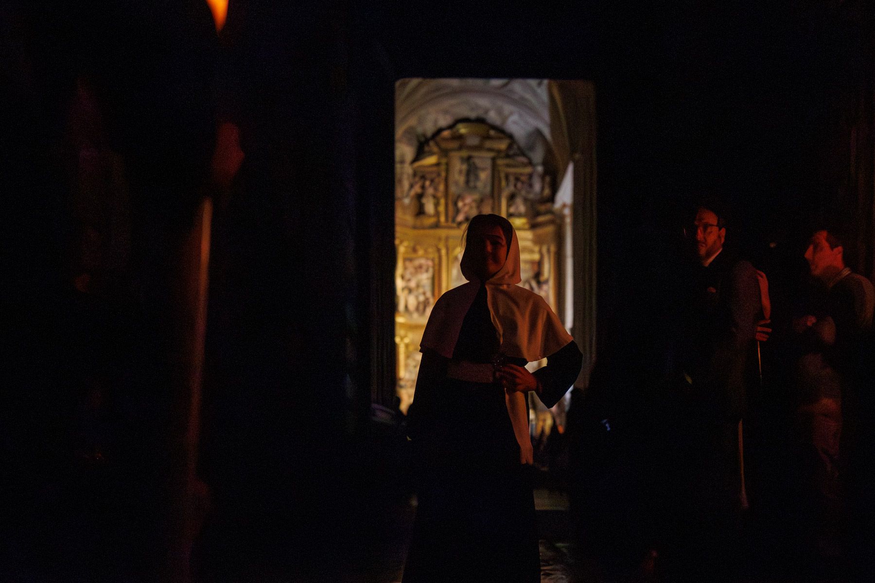 Las Tres Caídas un Miércoles Santo desde San Miguel