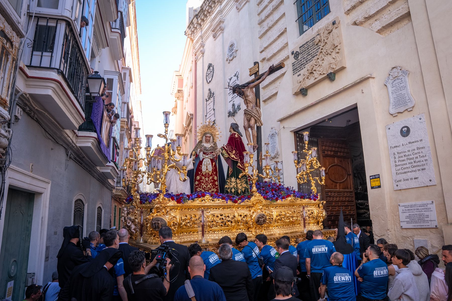 Las imágenes del Miércoles Santo de Cádiz.