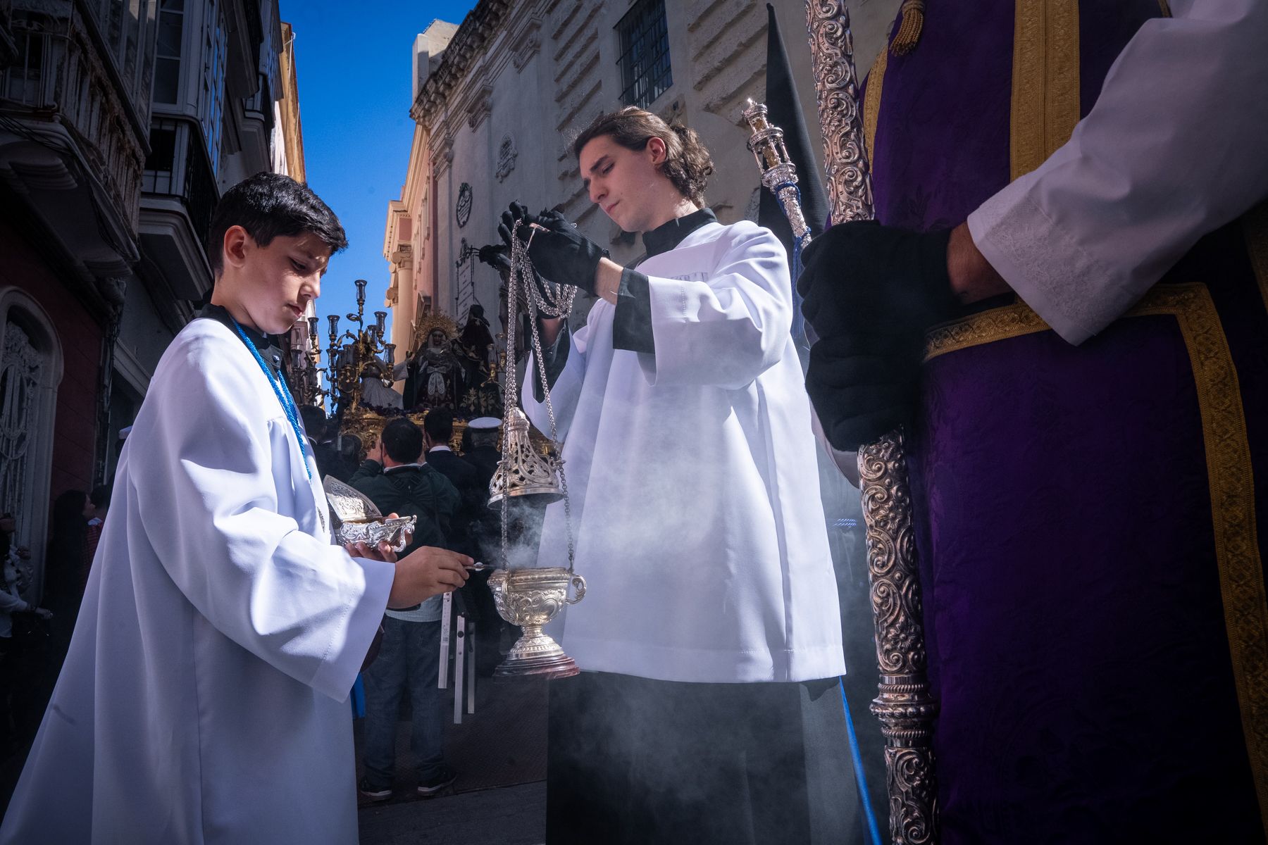 Las imágenes del Miércoles Santo de Cádiz.