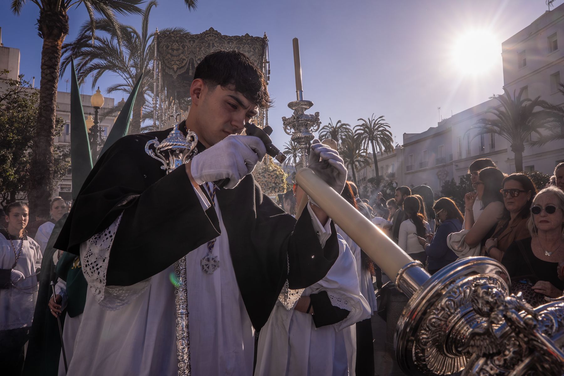 Las imágenes del Miércoles Santo de Cádiz.