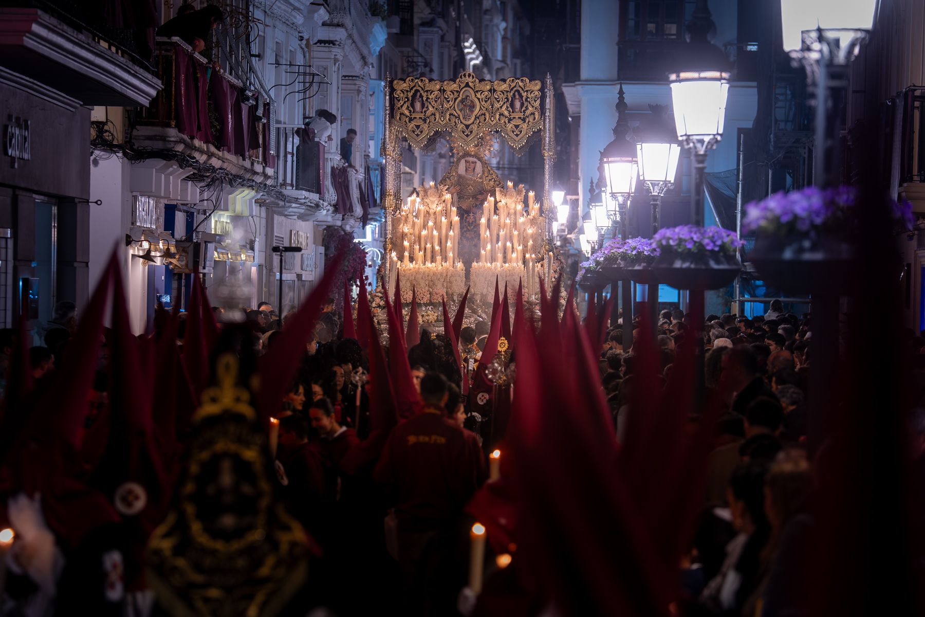 Las imágenes del Miércoles Santo de Cádiz.