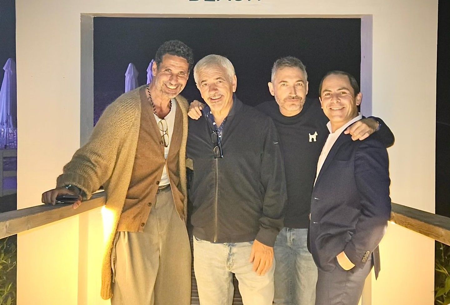 Famosos en Chiclana durante la Semana Santa.