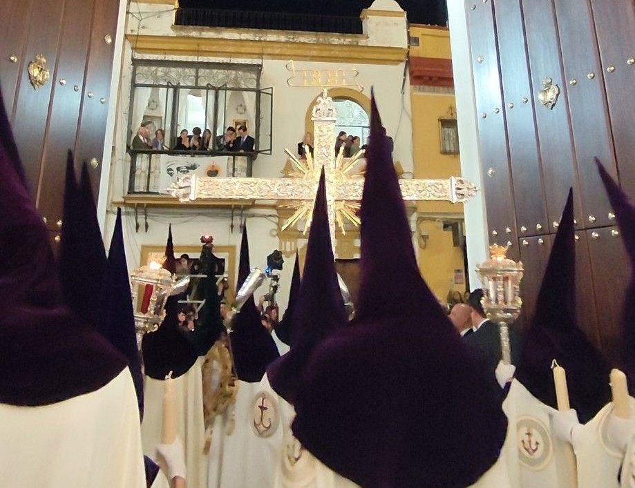 La Esperanza de Triana en una de sus últimas salidas.