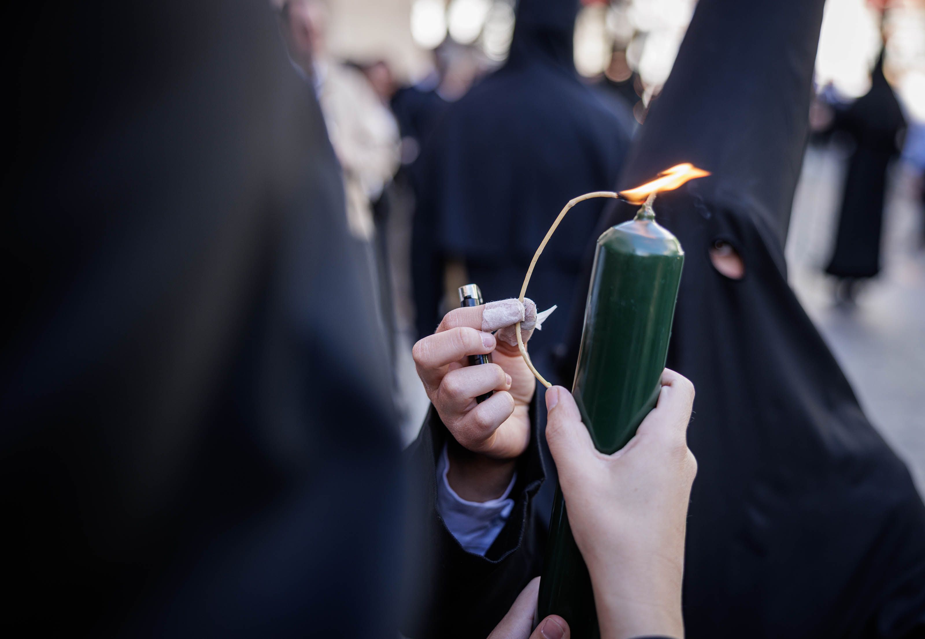 La salida de la Hermandad de la Vera-Cruz este Jueves Santo de 2026, en imágenes.